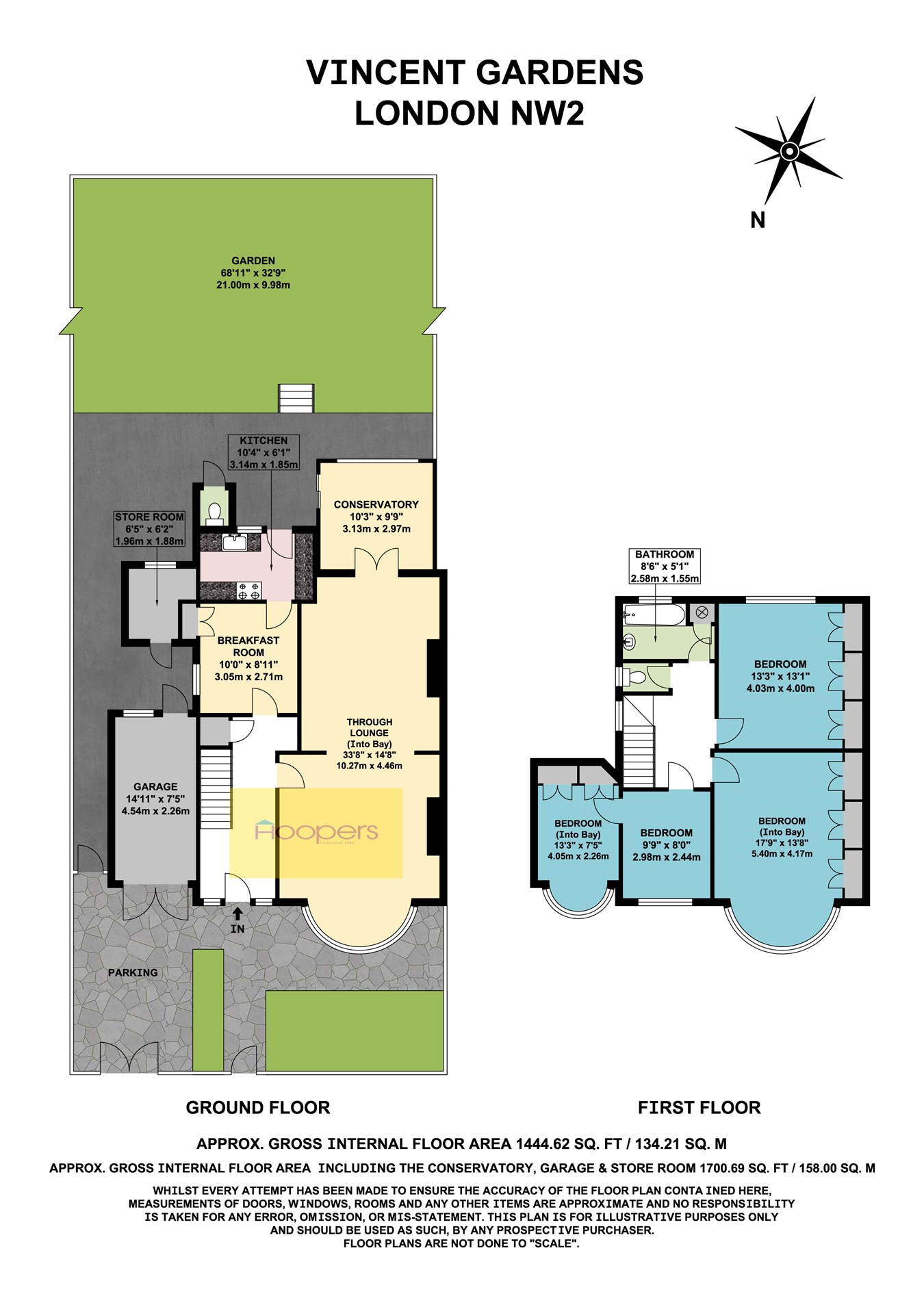 Vincent Gardens, London NW2, 4 bedroom semidetached house for sale