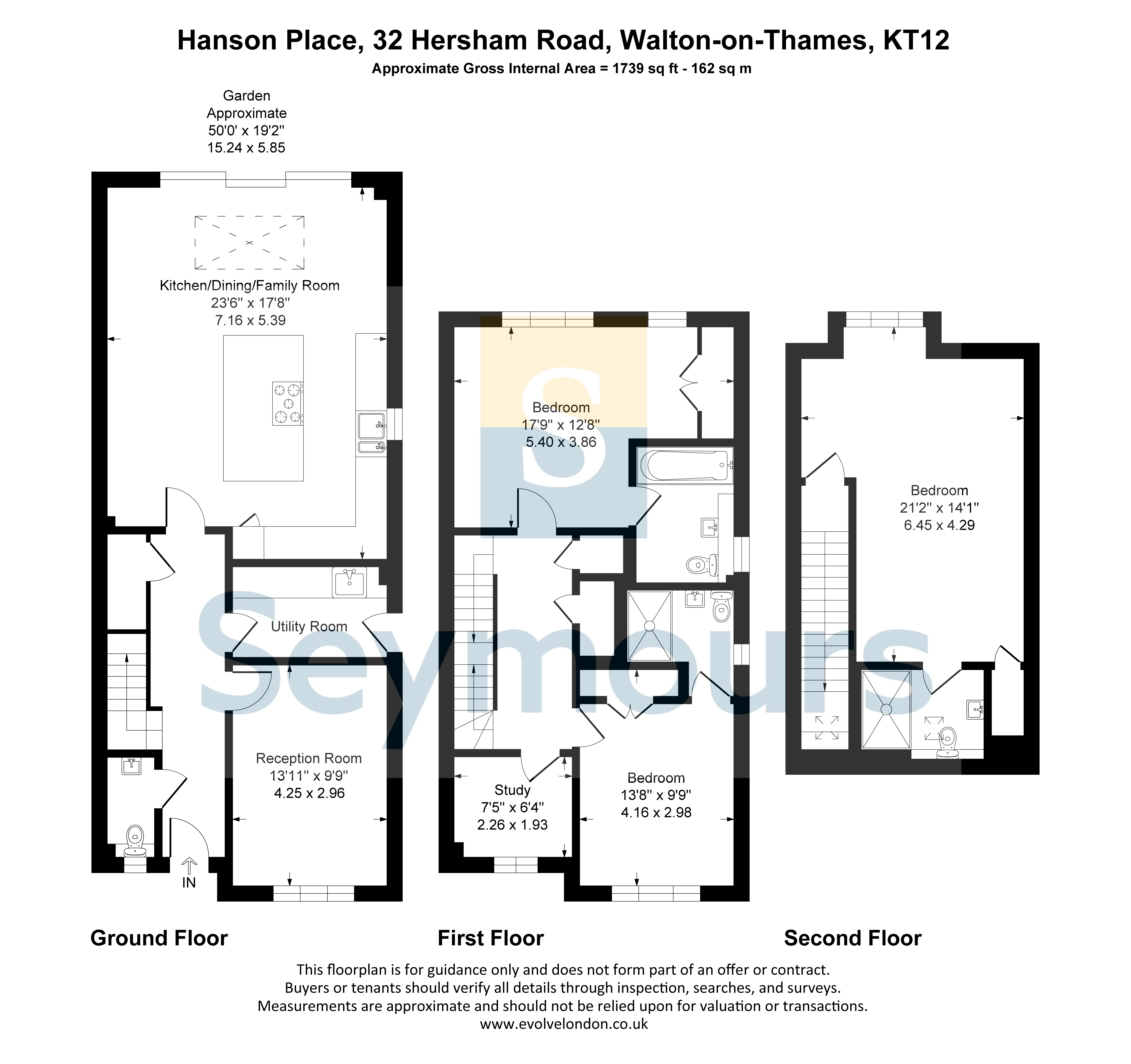 Hersham Road, Surrey floorplan