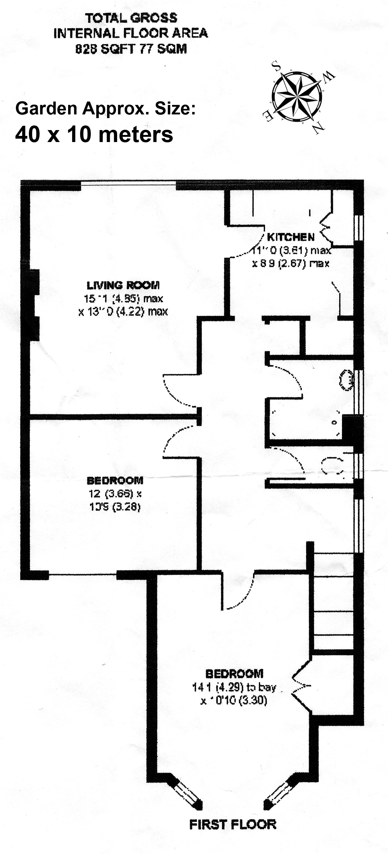 2 Bedrooms Maisonette to rent in Palace Road, London SW2