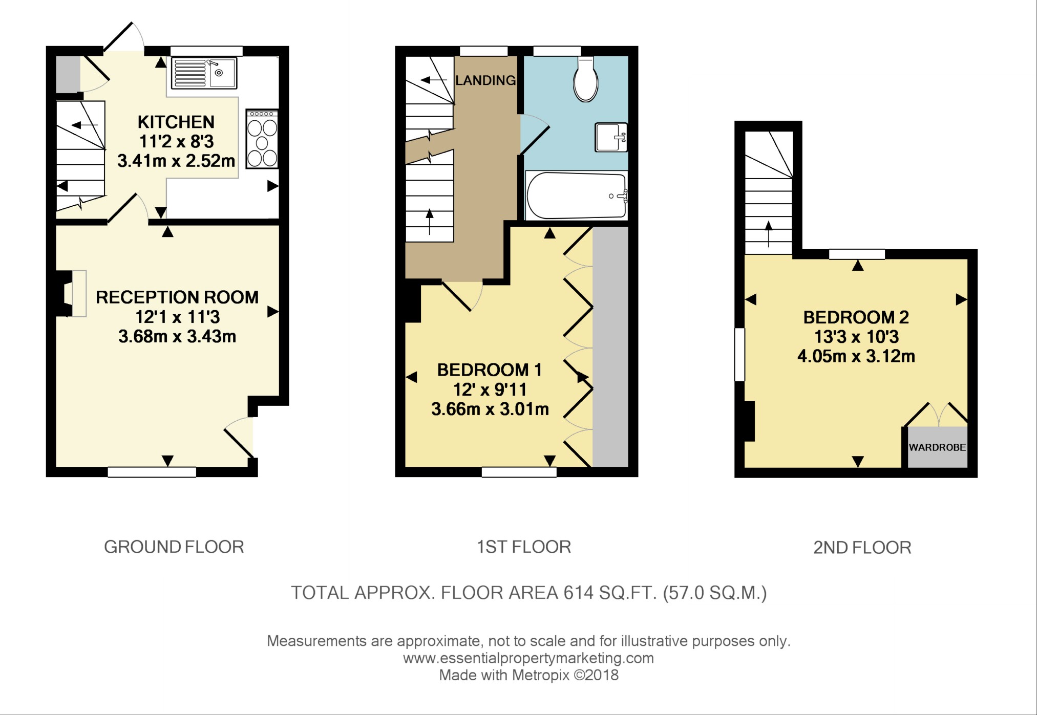 2 Bedrooms Terraced house for sale in Pebble Hill Cottages, Oxted, Surrey RH8