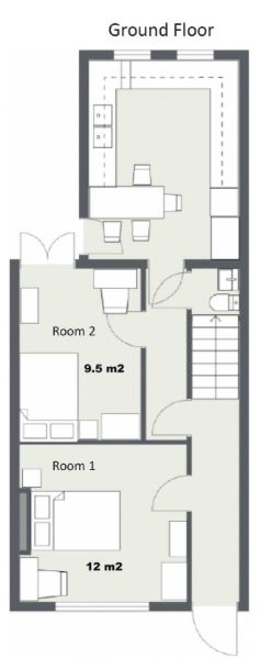 1, Abbey Road, Croydon floorplan