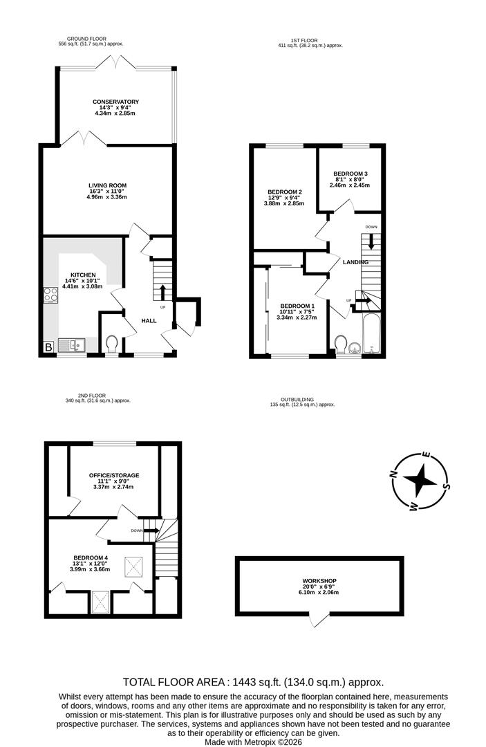 One hundred and three, Lowdell Close, West Drayton floorplan
