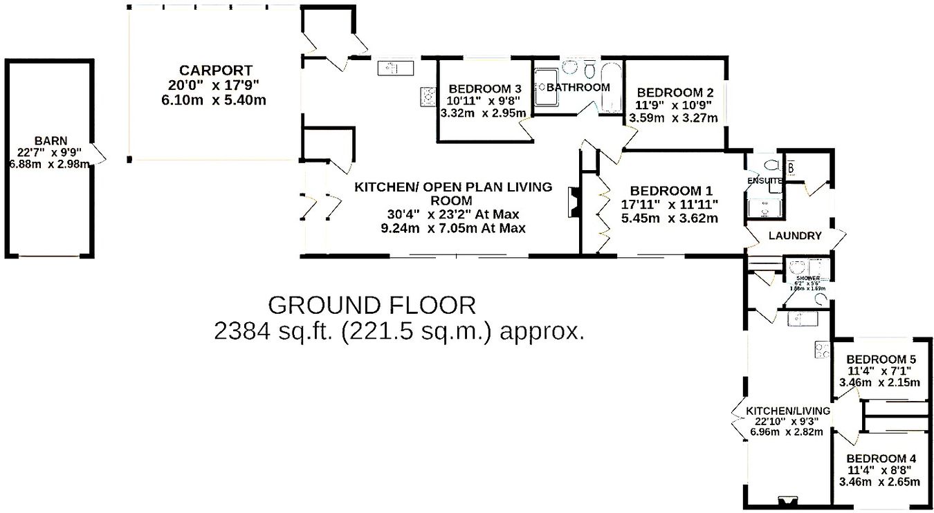 West Lodge, Horsepool Street, Brixham floorplan