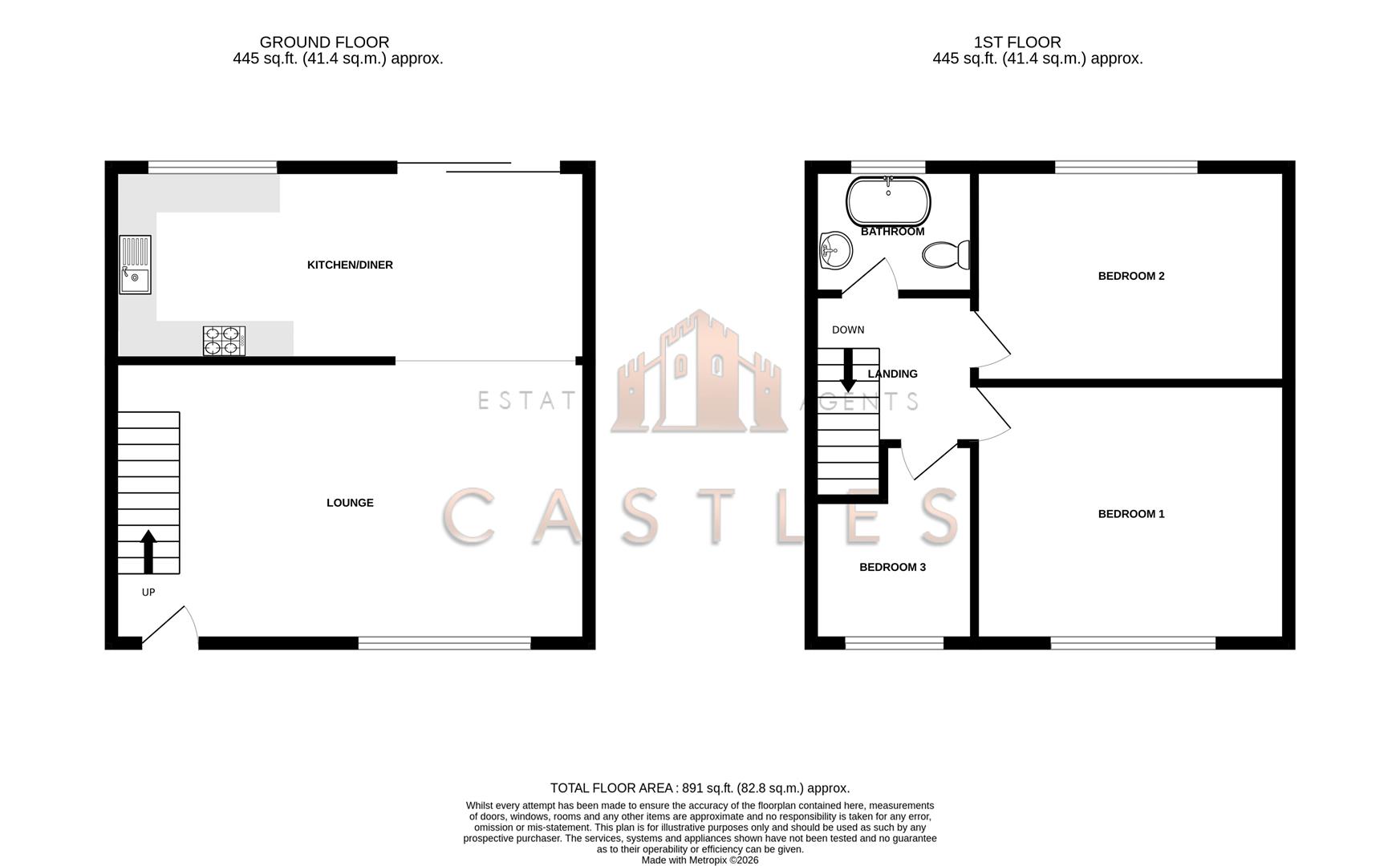 Hatherley Road, Portsmouth floorplan