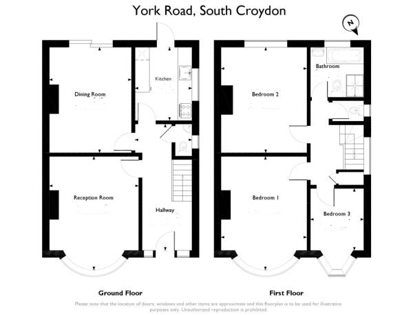 3 Bedrooms Semi-detached house for sale in York Road, South Croydon, Surrey CR2