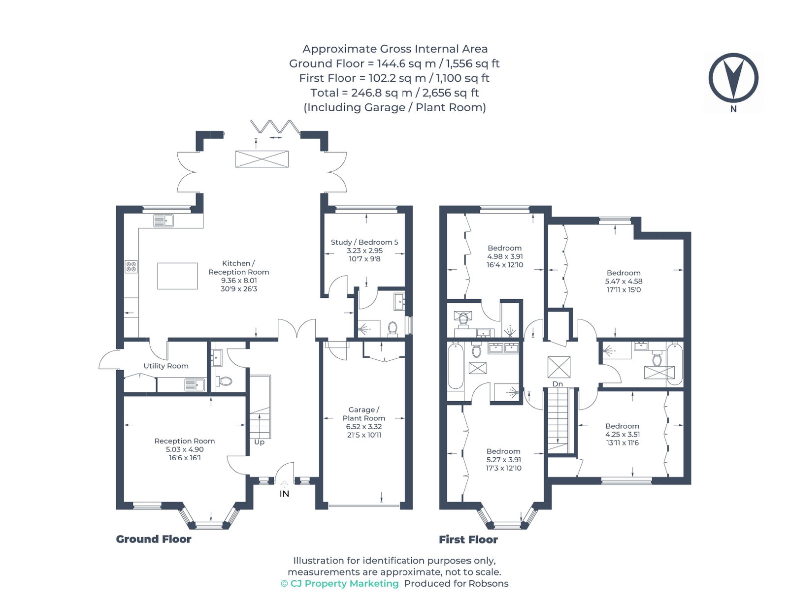 68, Pheasants Way, Rickmansworth floorplan