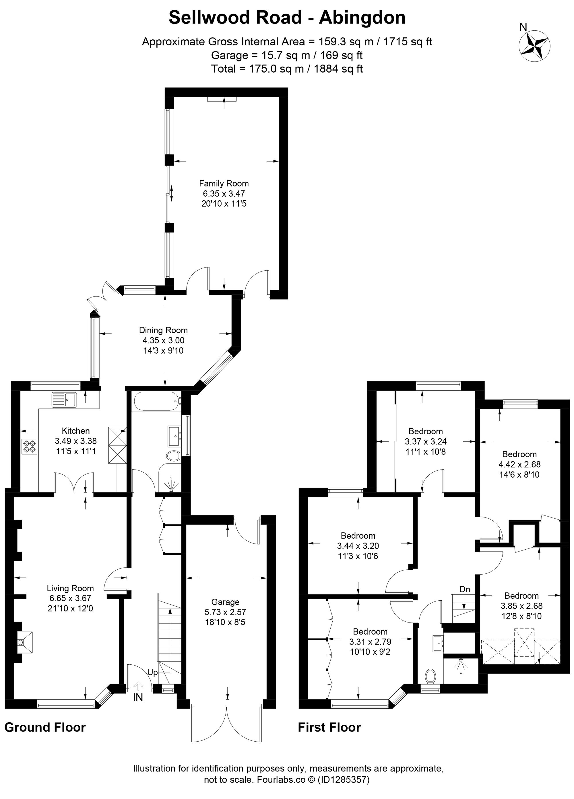 29 Sellwood Road, Abingdon floorplan