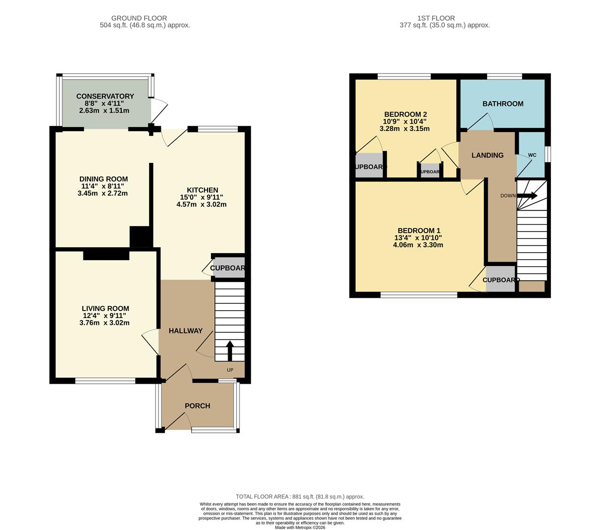26, Pankhurst Rise, Bexhill-On-Sea floorplan