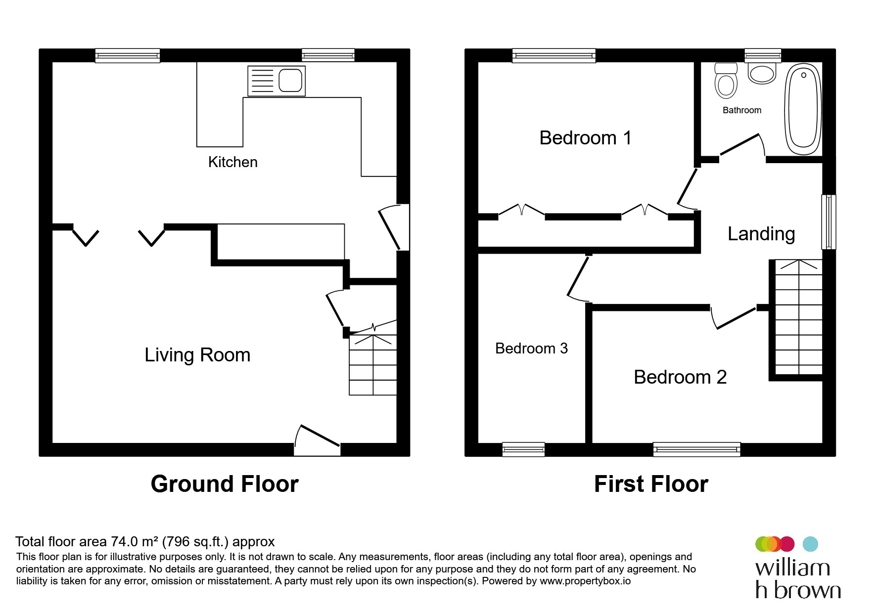 10, Godwin Place, Huddersfield floorplan