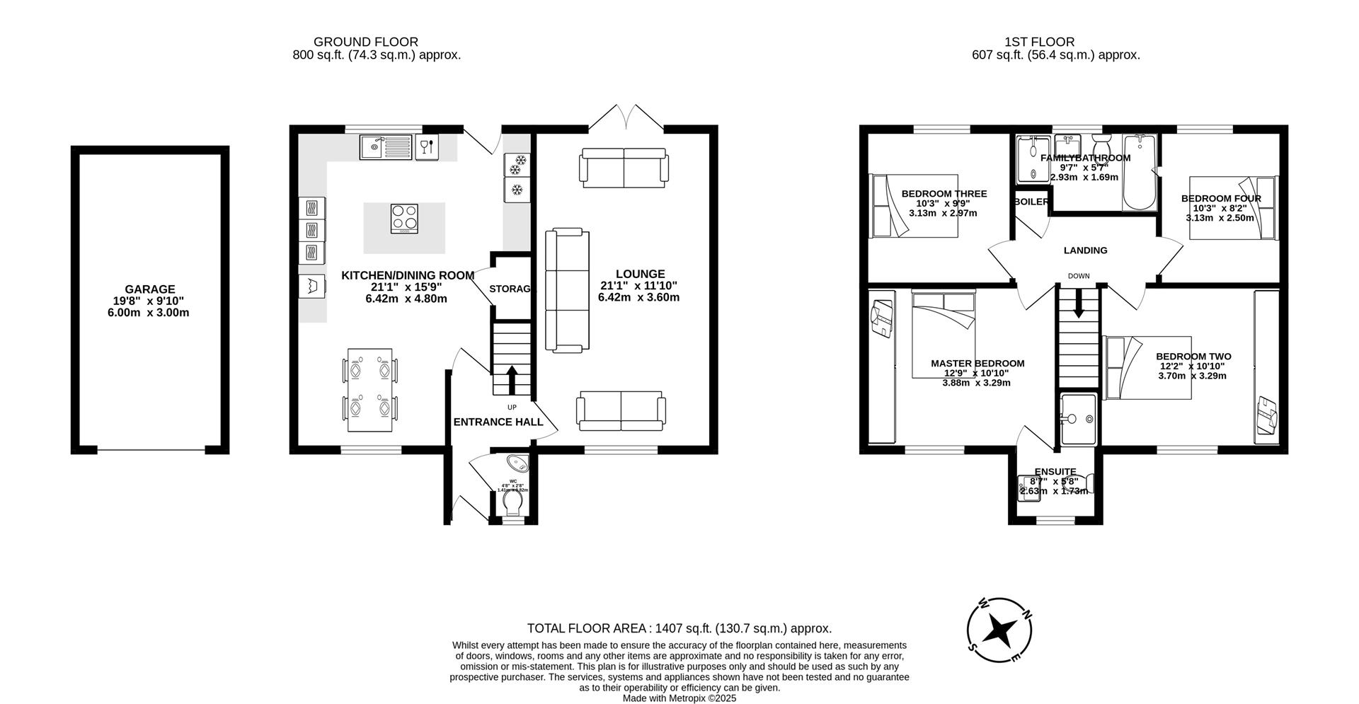 7, Goldfinch Drive, Preston floorplan