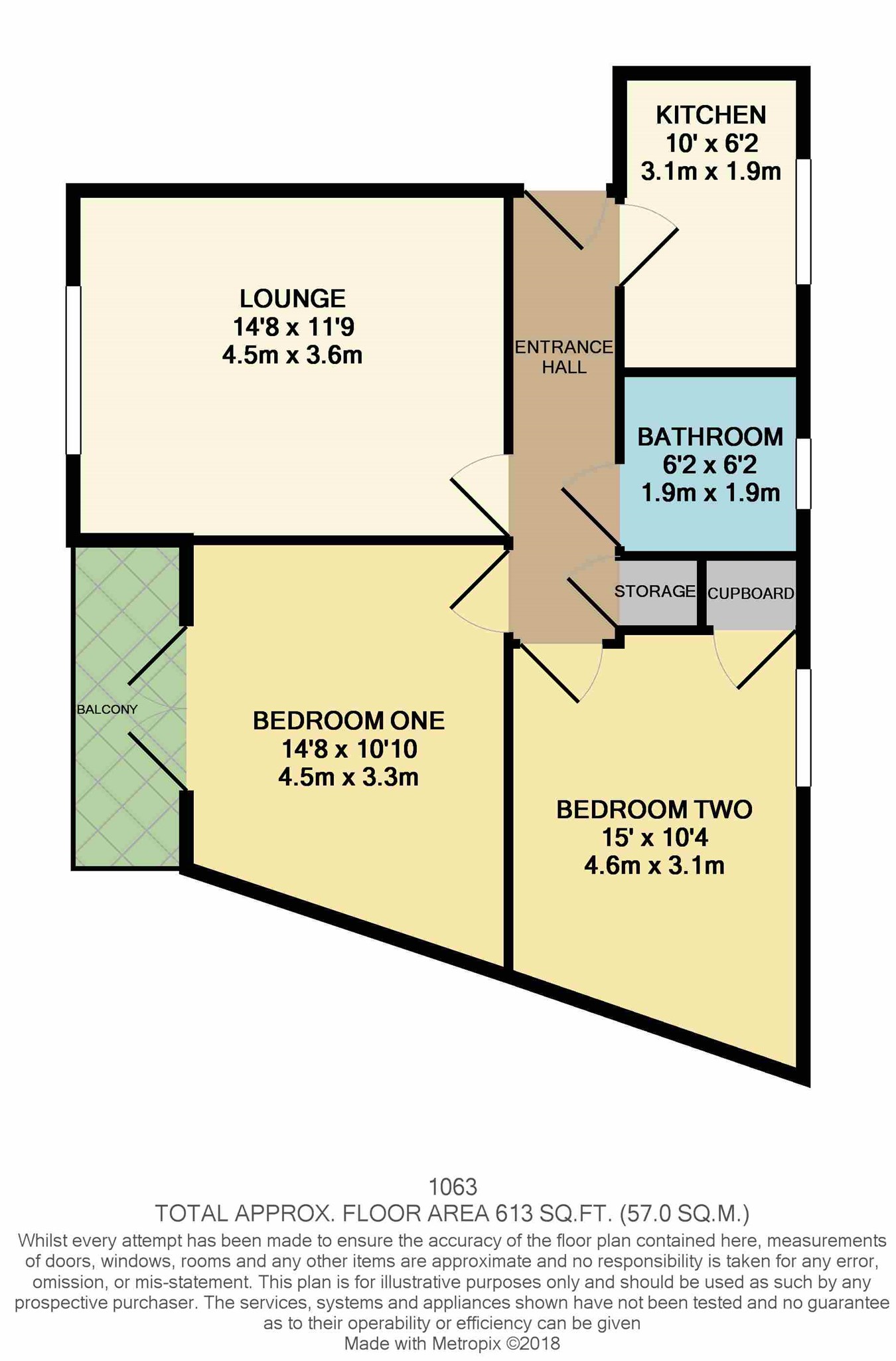 2 Bedrooms Flat for sale in Torkildsen Way, Harlow CM20