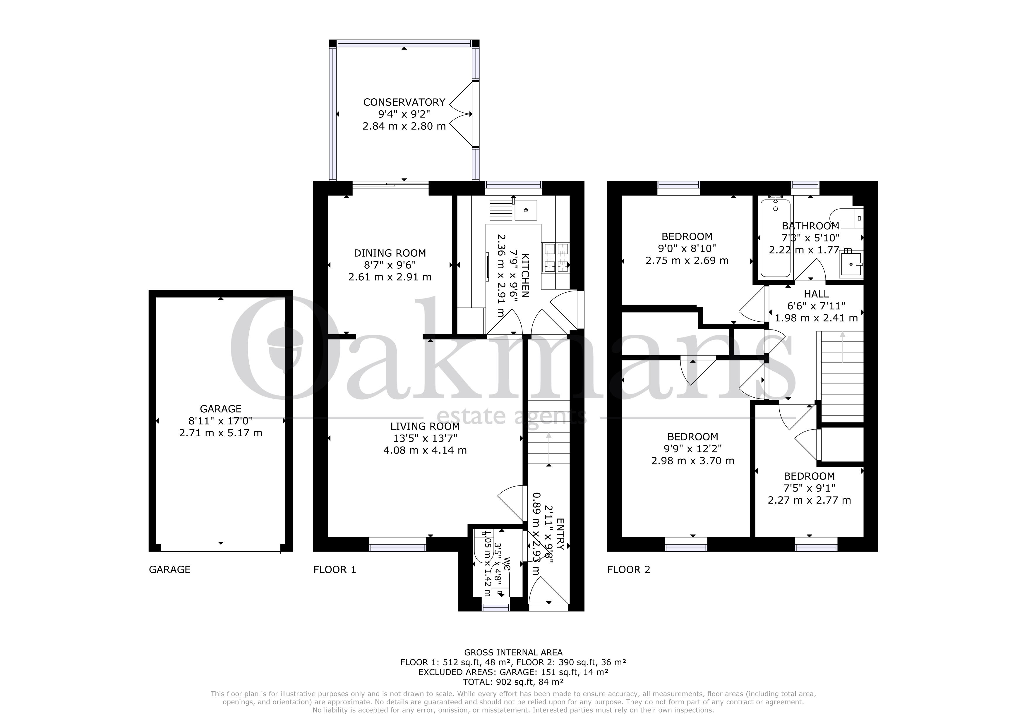 50 BARTLEY WOODS, BIRMINGHAM floorplan