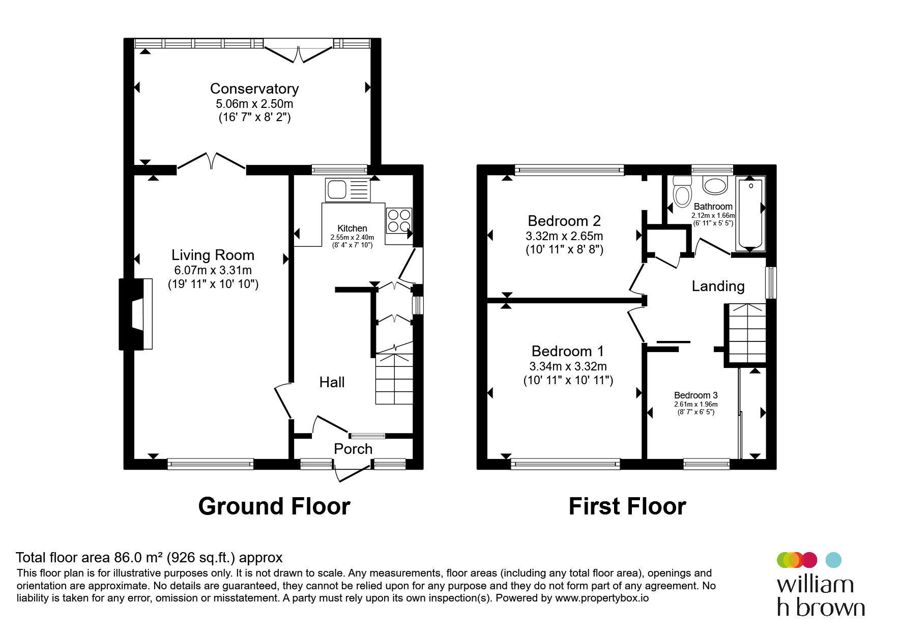 51, Mill Hill Avenue, Pontefract floorplan
