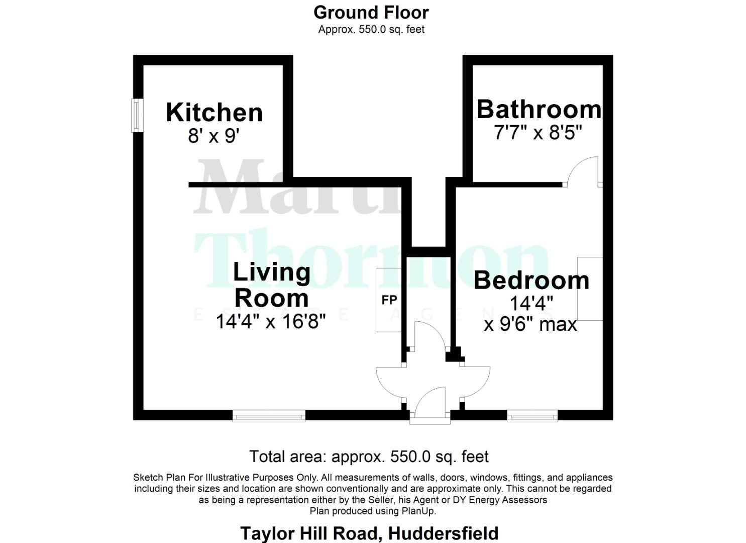 Taylor Hill Road, Huddersfield floorplan
