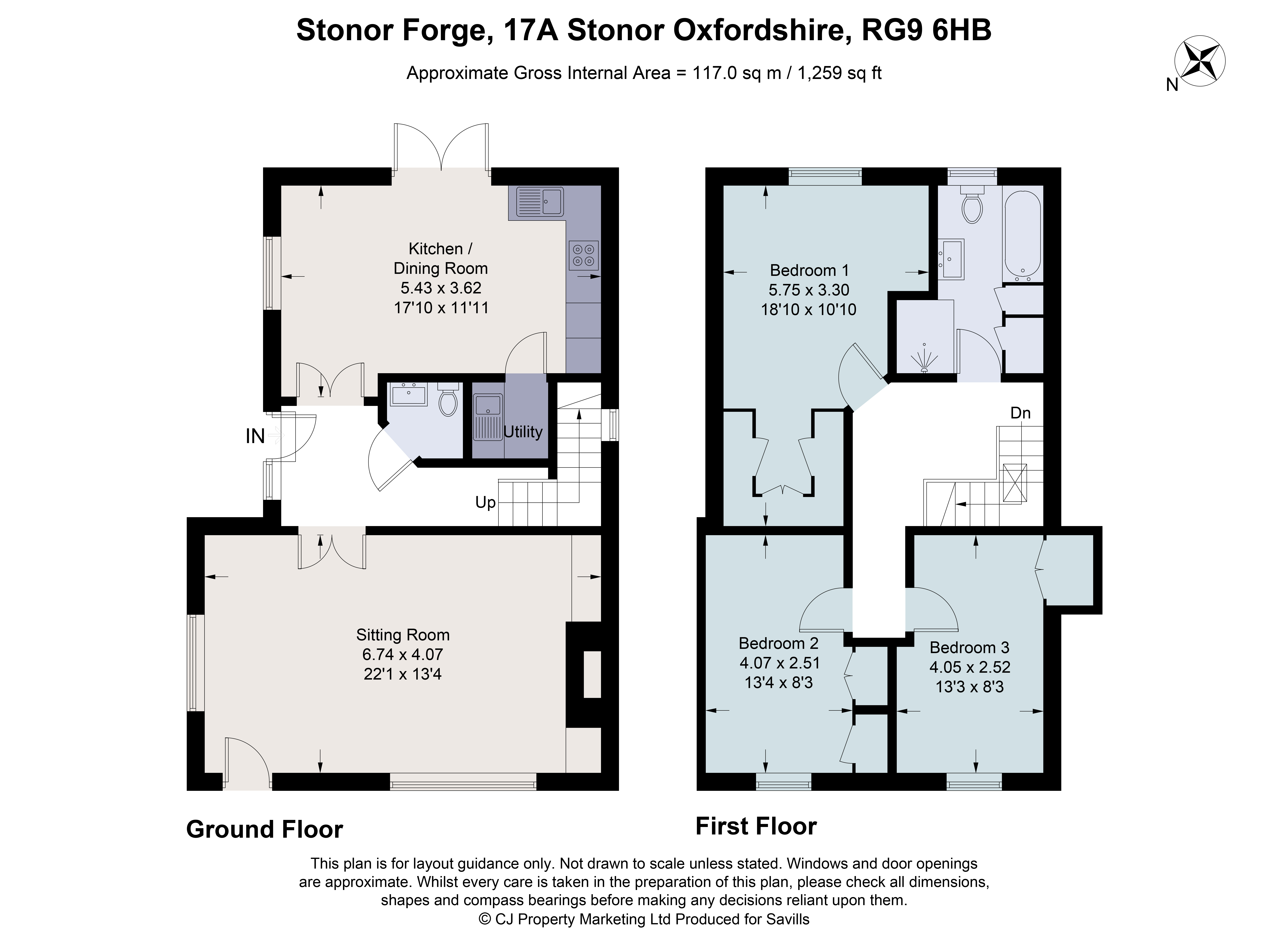 Stonor Forge, 17A, Stonor, Oxfordshire floorplan