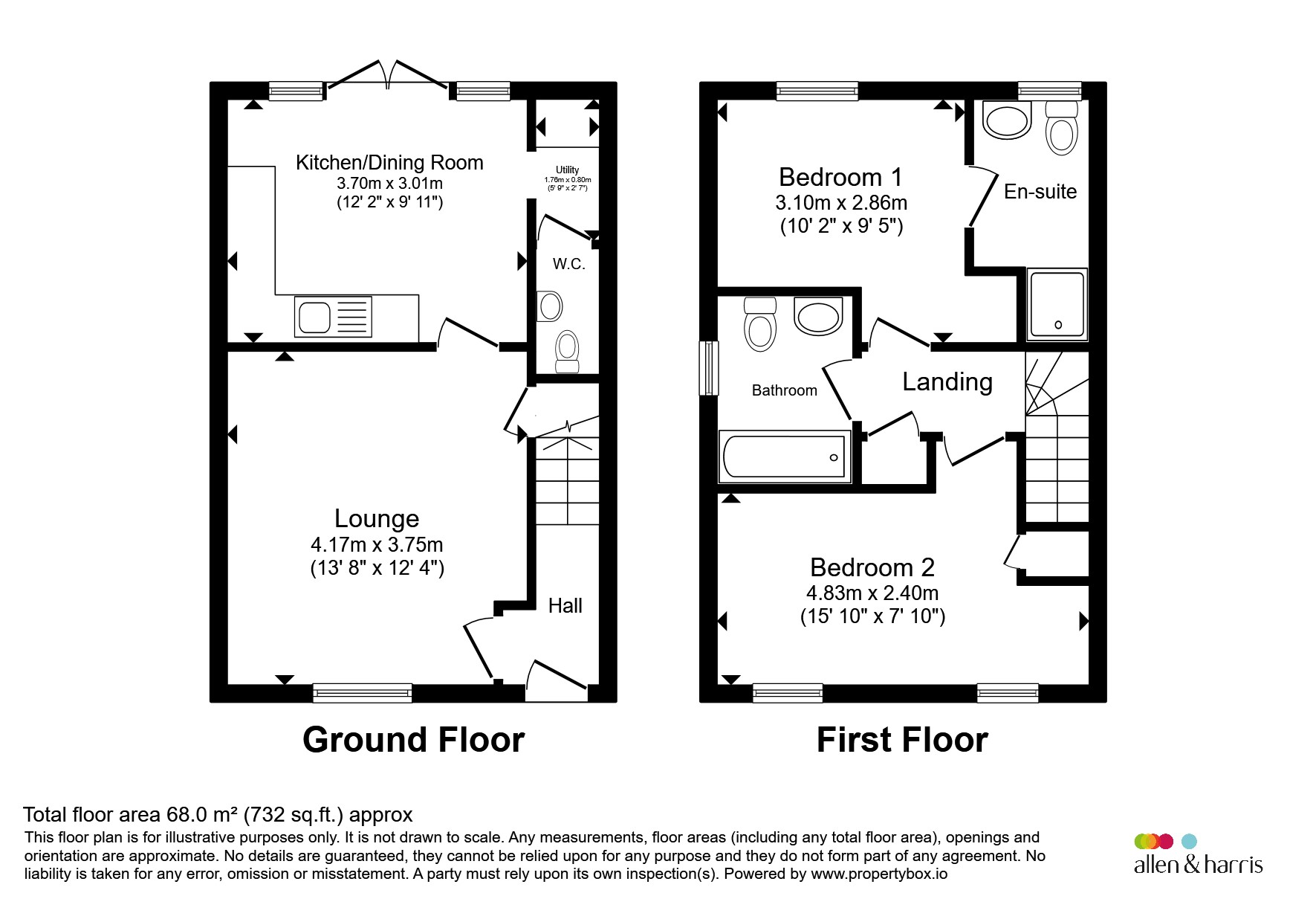 11, Clements Way, Swindon floorplan