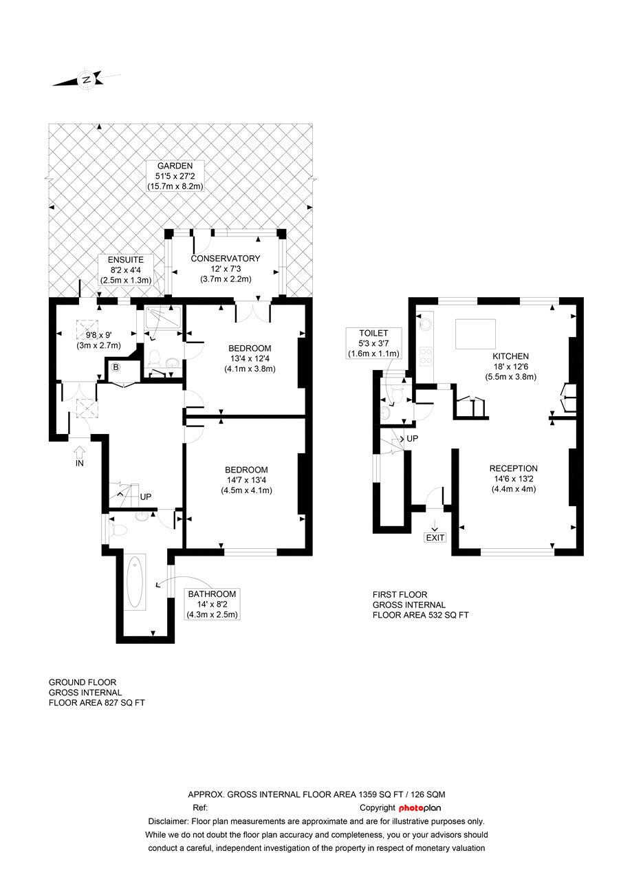 2 Bedrooms Flat to rent in Priory Road, West Hampstead, London NW6