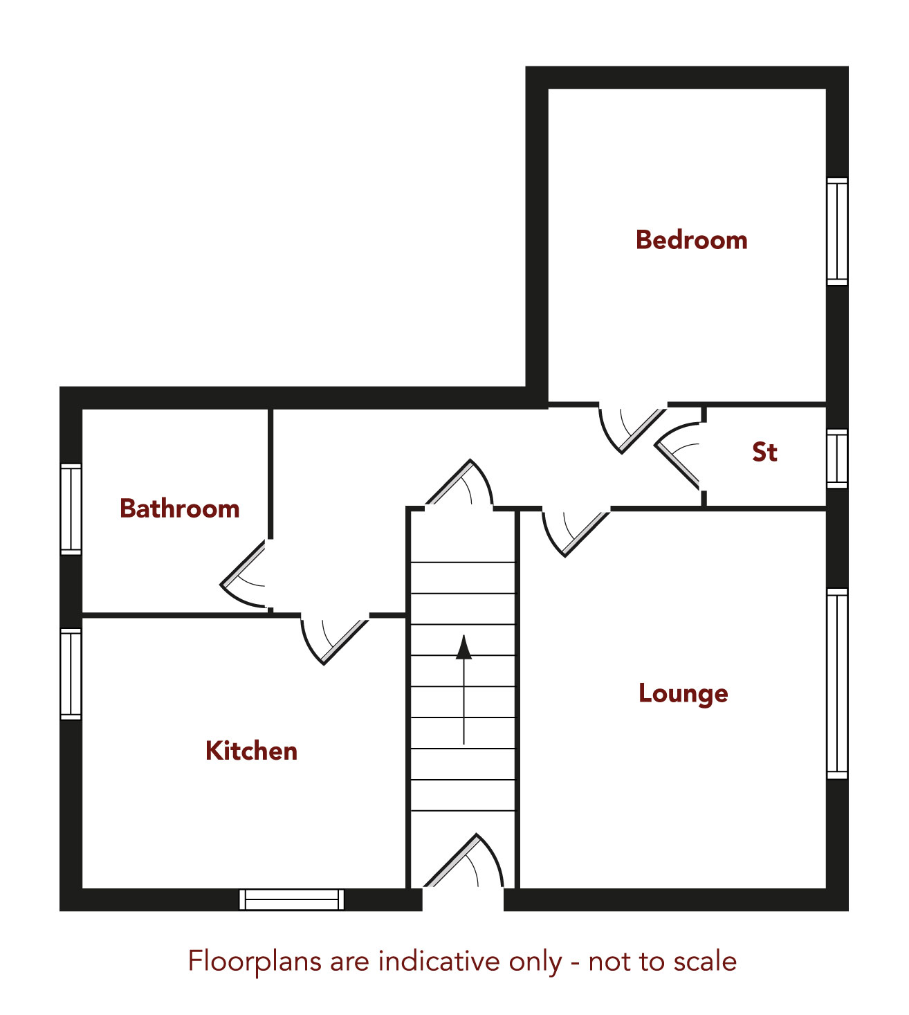 Hamilton Street, Dunoon floorplan