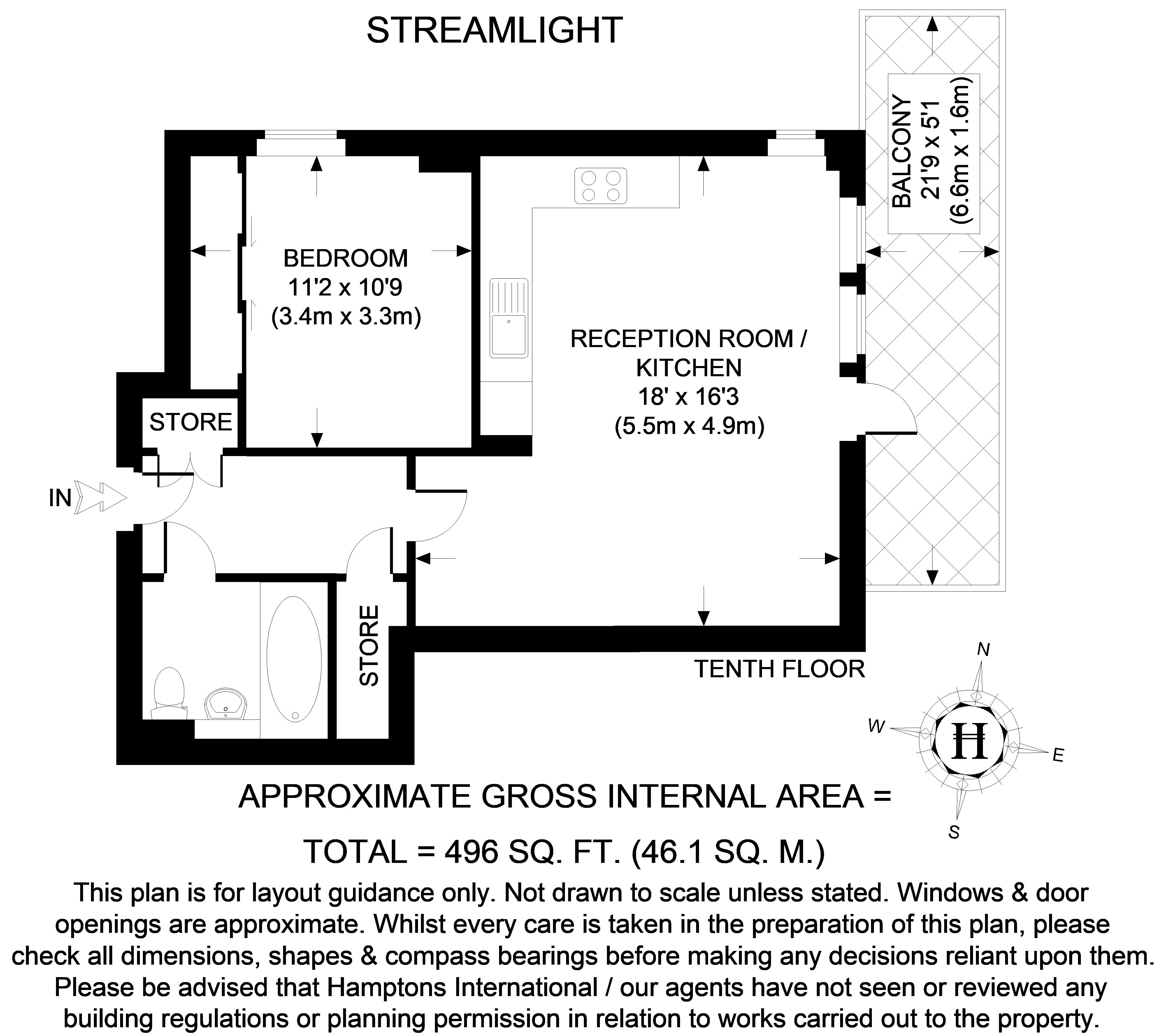 Province Square, London floorplan