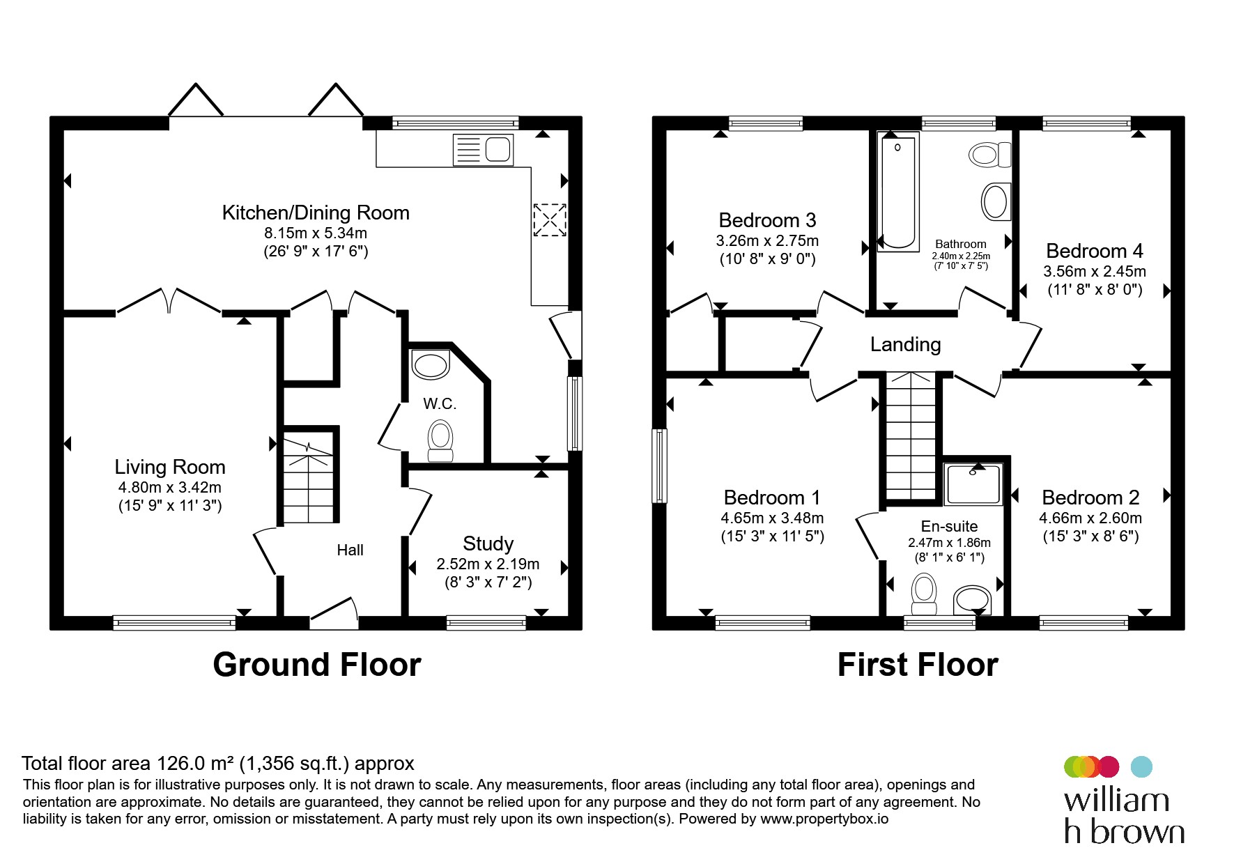 Plot 1, 4, Jubilee Way, Halesworth floorplan