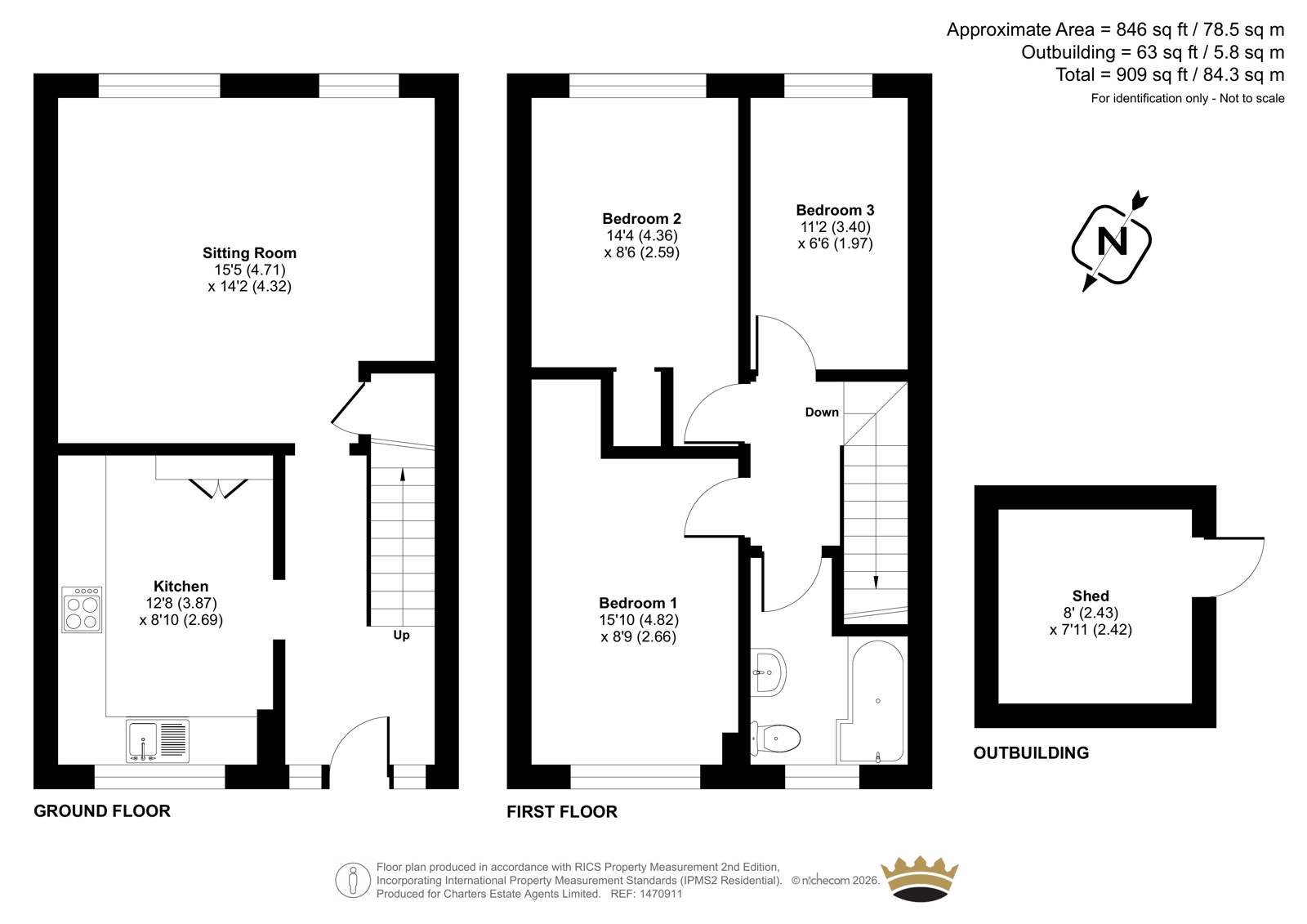 214a, Fleet Road, Fleet floorplan