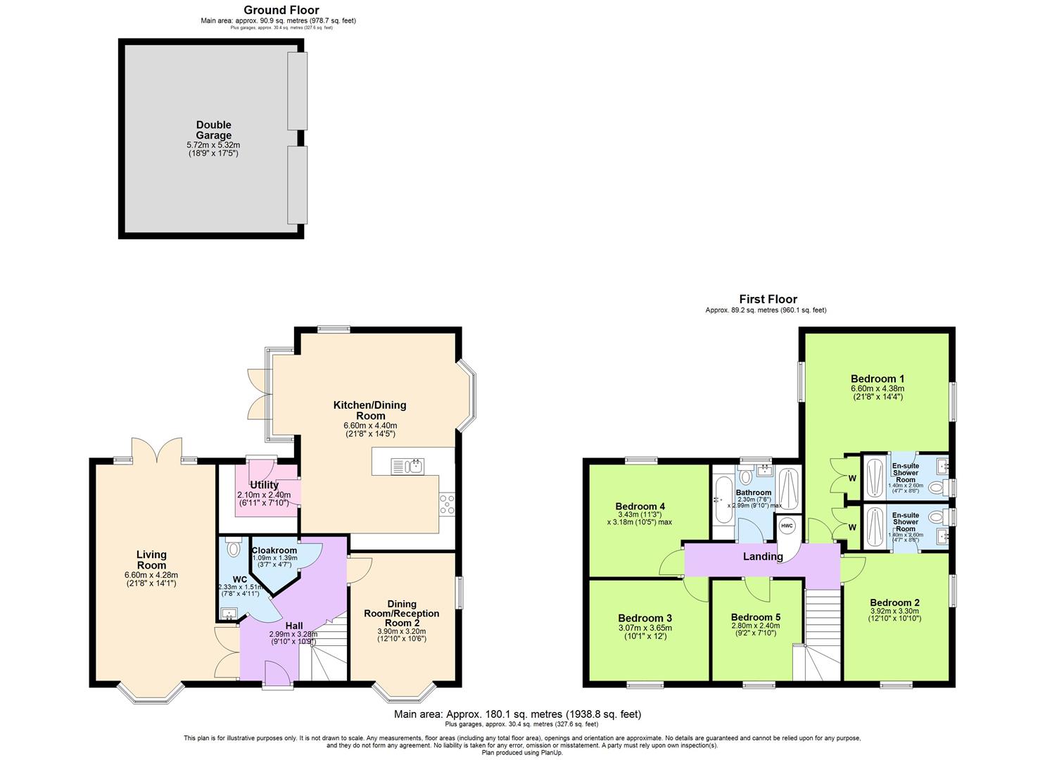 2, Spinney Fields, Southam floorplan