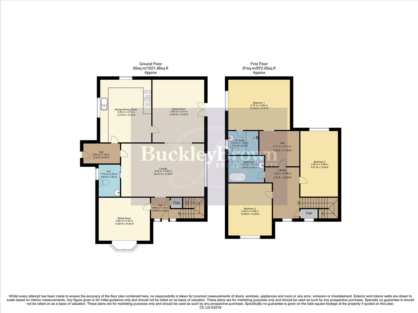 The Cottage, Woodhouse Lane, Bolsover floorplan
