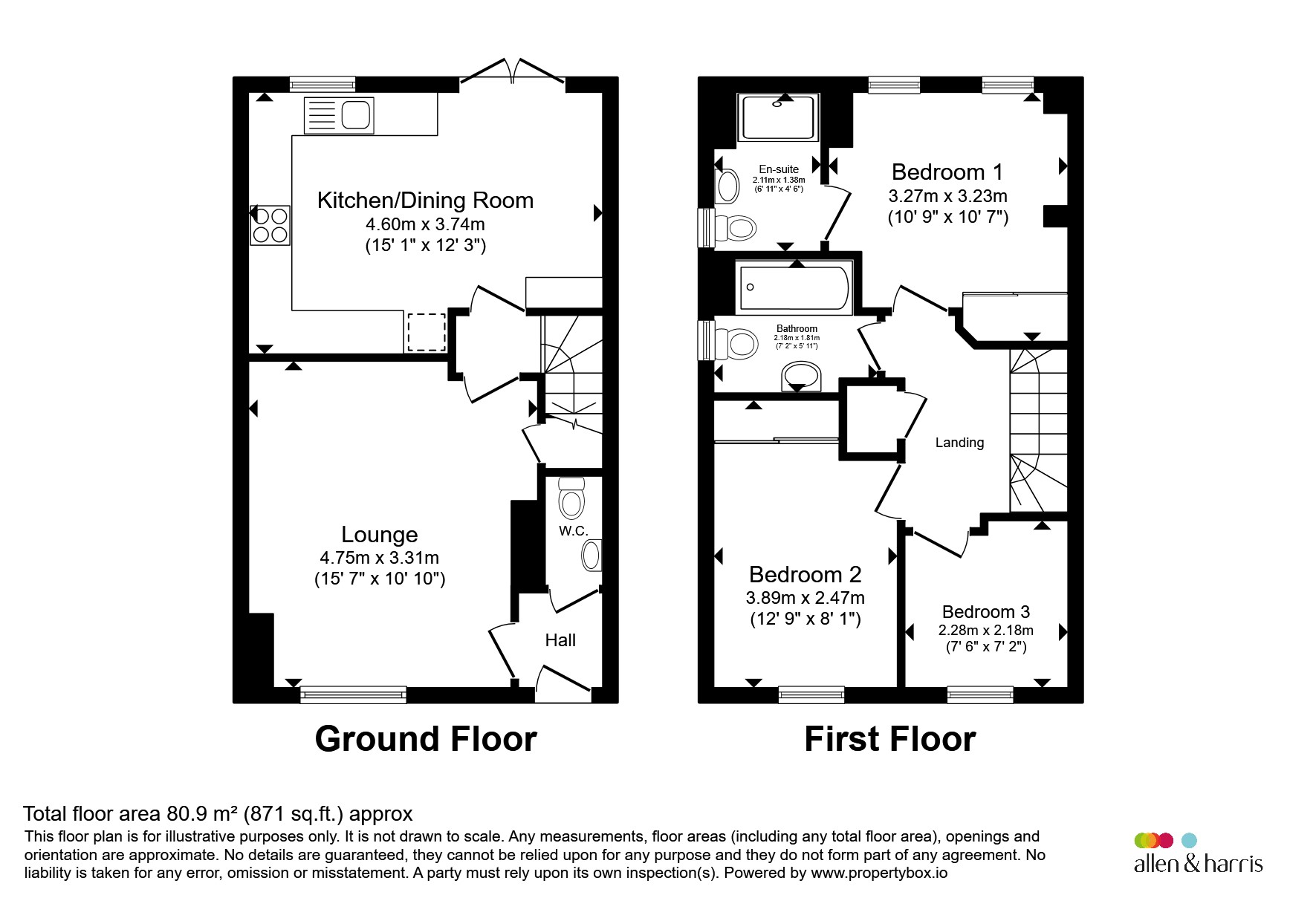 41, Witts Grove, Chippenham floorplan