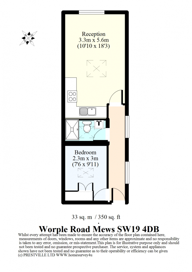 1 Bedrooms Flat for sale in Worple Road, London SW19