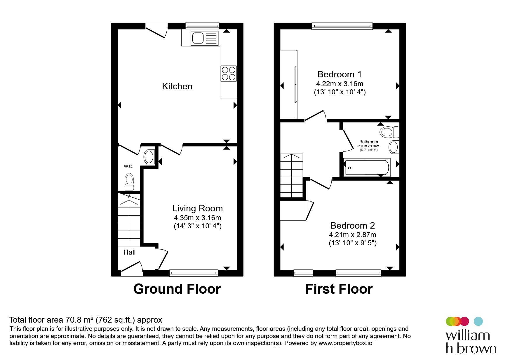 33, Bective Close, Northampton floorplan