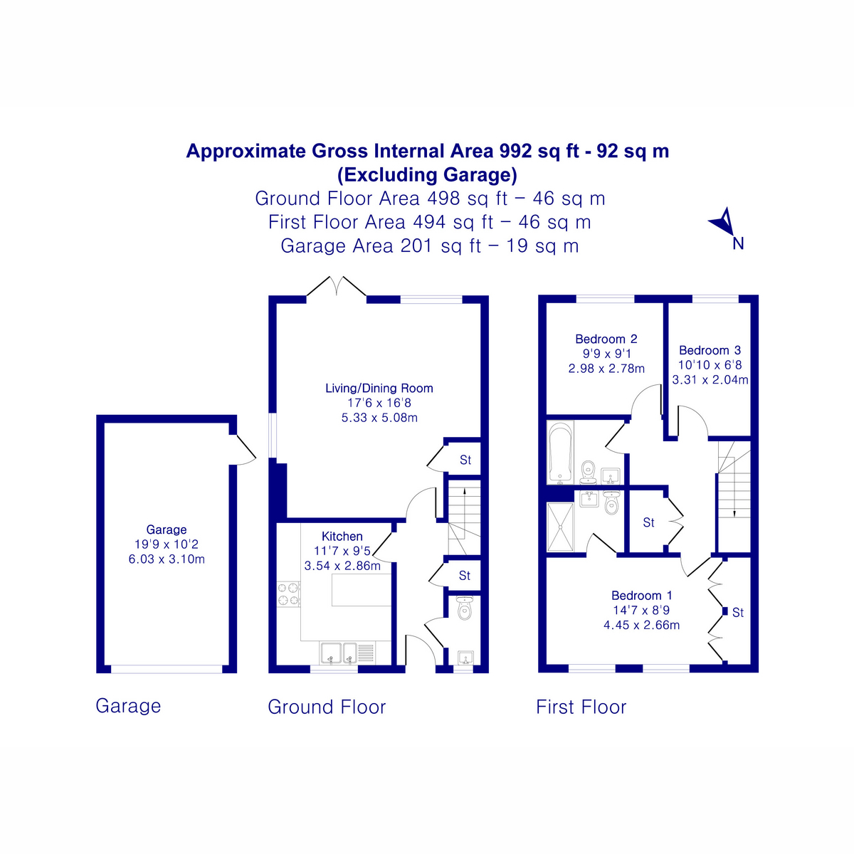 5, Lally Drive, Bicester floorplan
