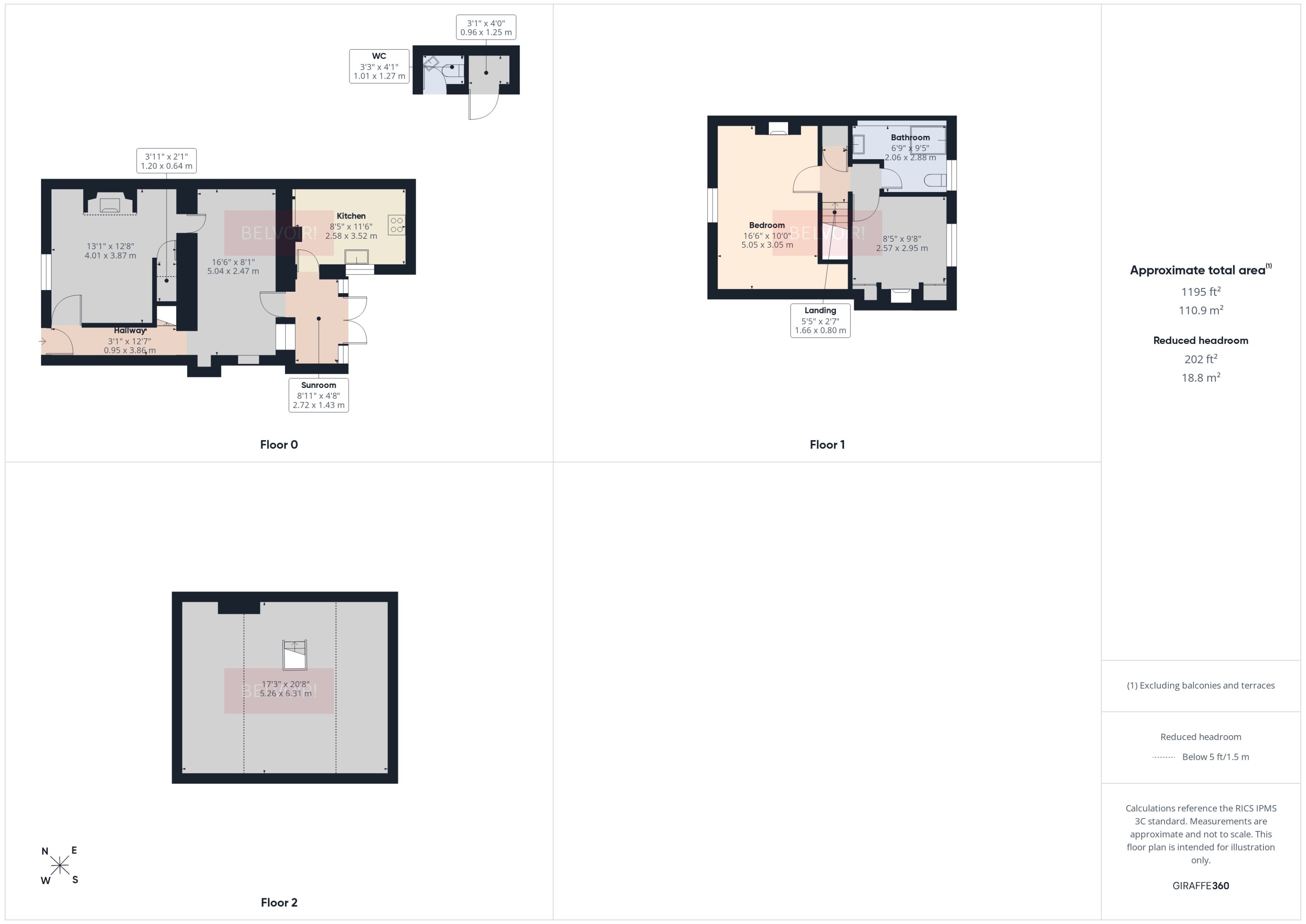 Willow Cottage, 88 Chester Road, Gresford floorplan