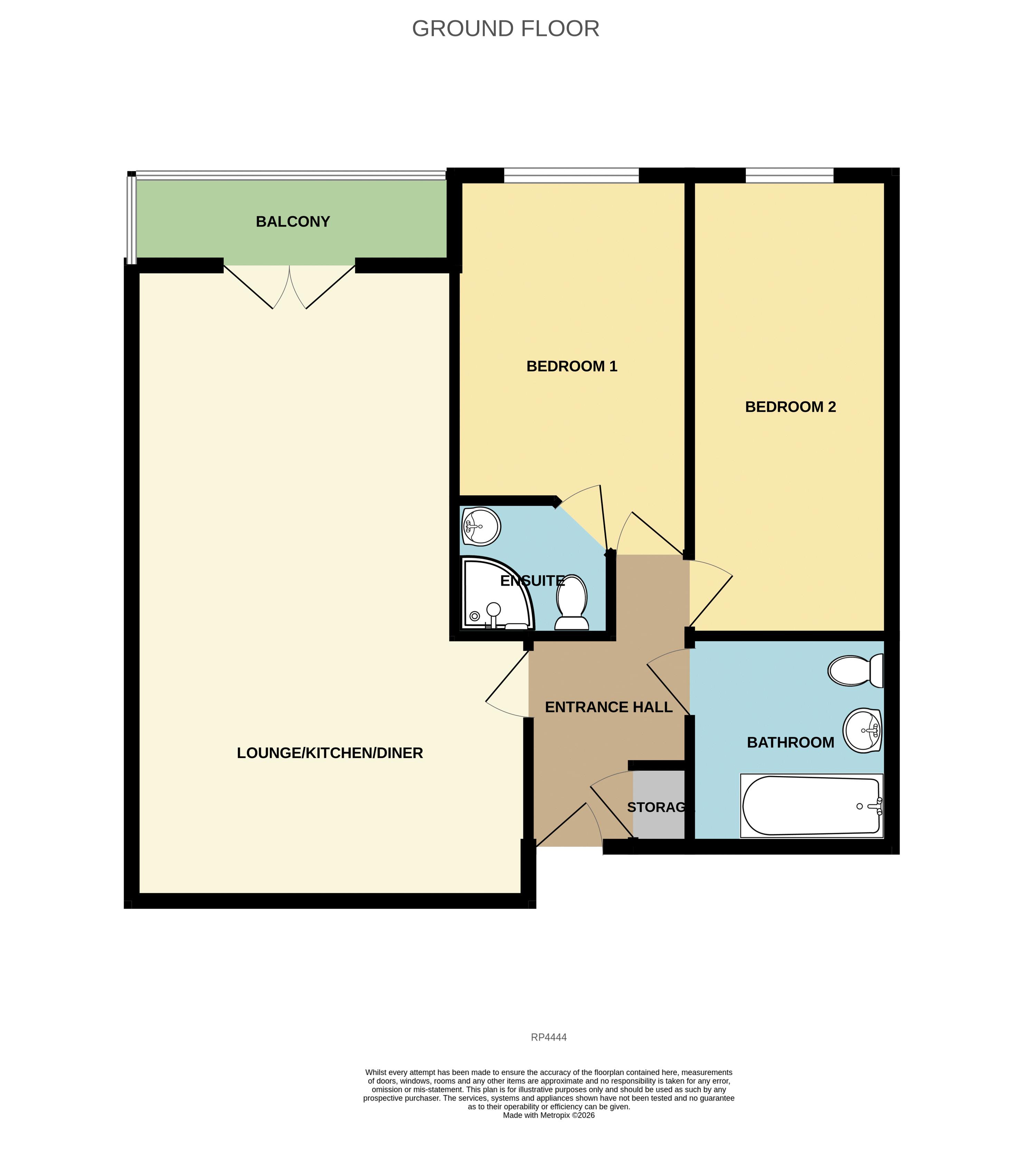 Rhos Promenade, Colwyn Bay floorplan
