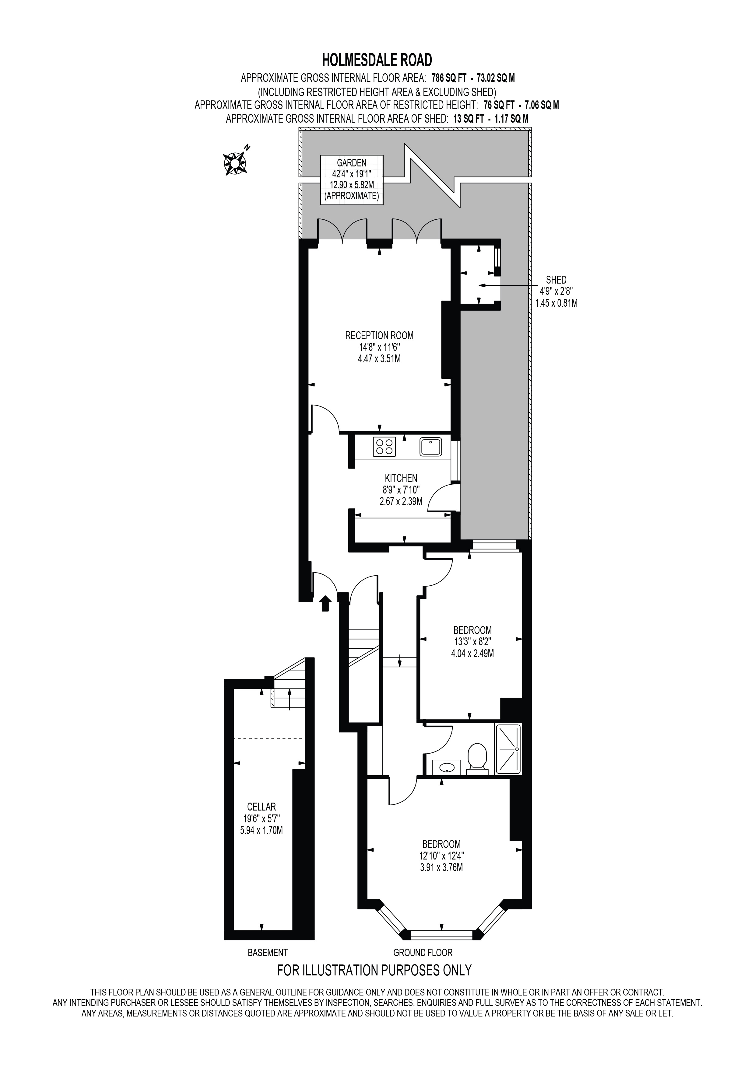 Holmesdale Road, London floorplan