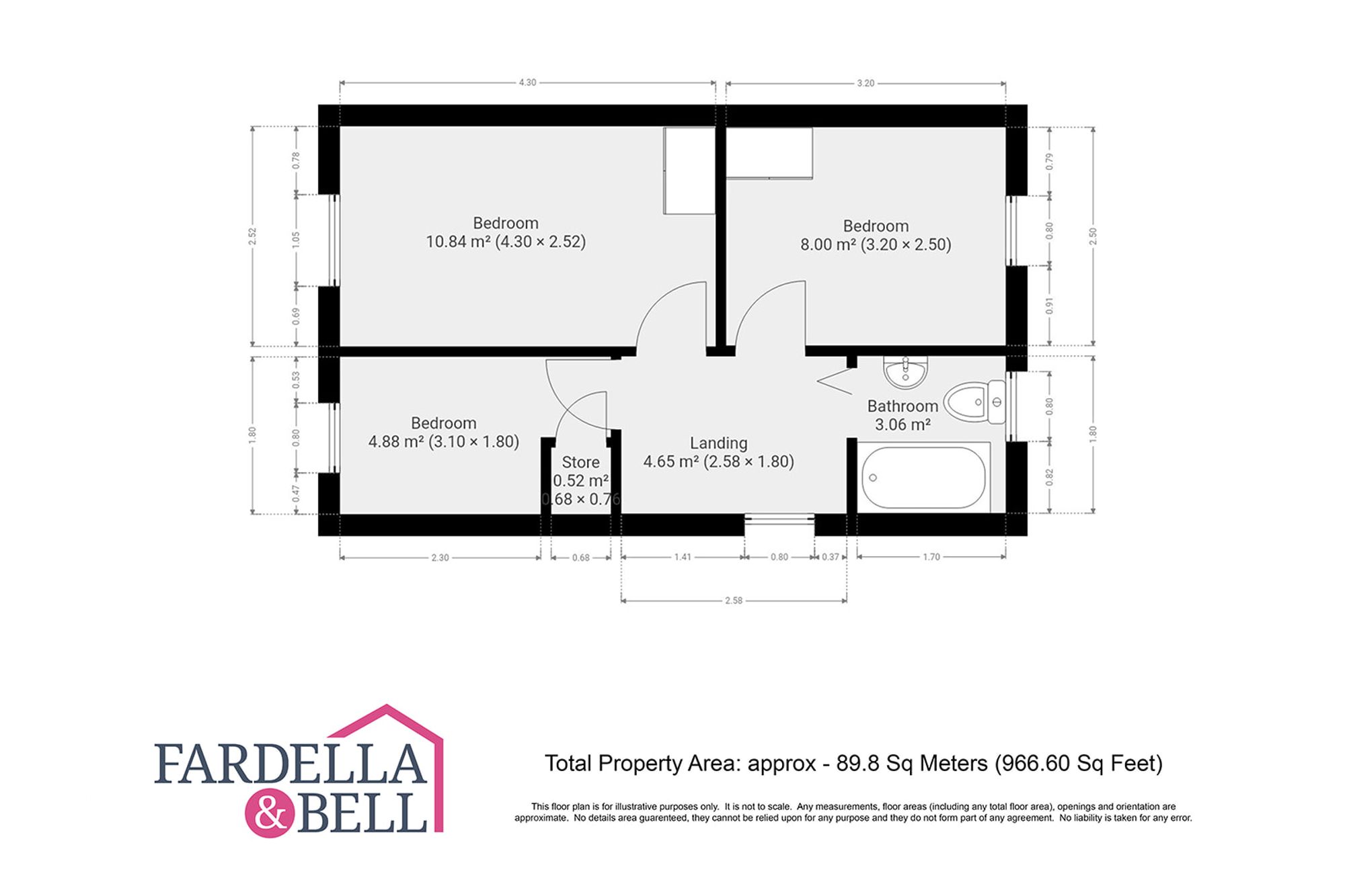 108 Grassington Drive, Burnley floorplan