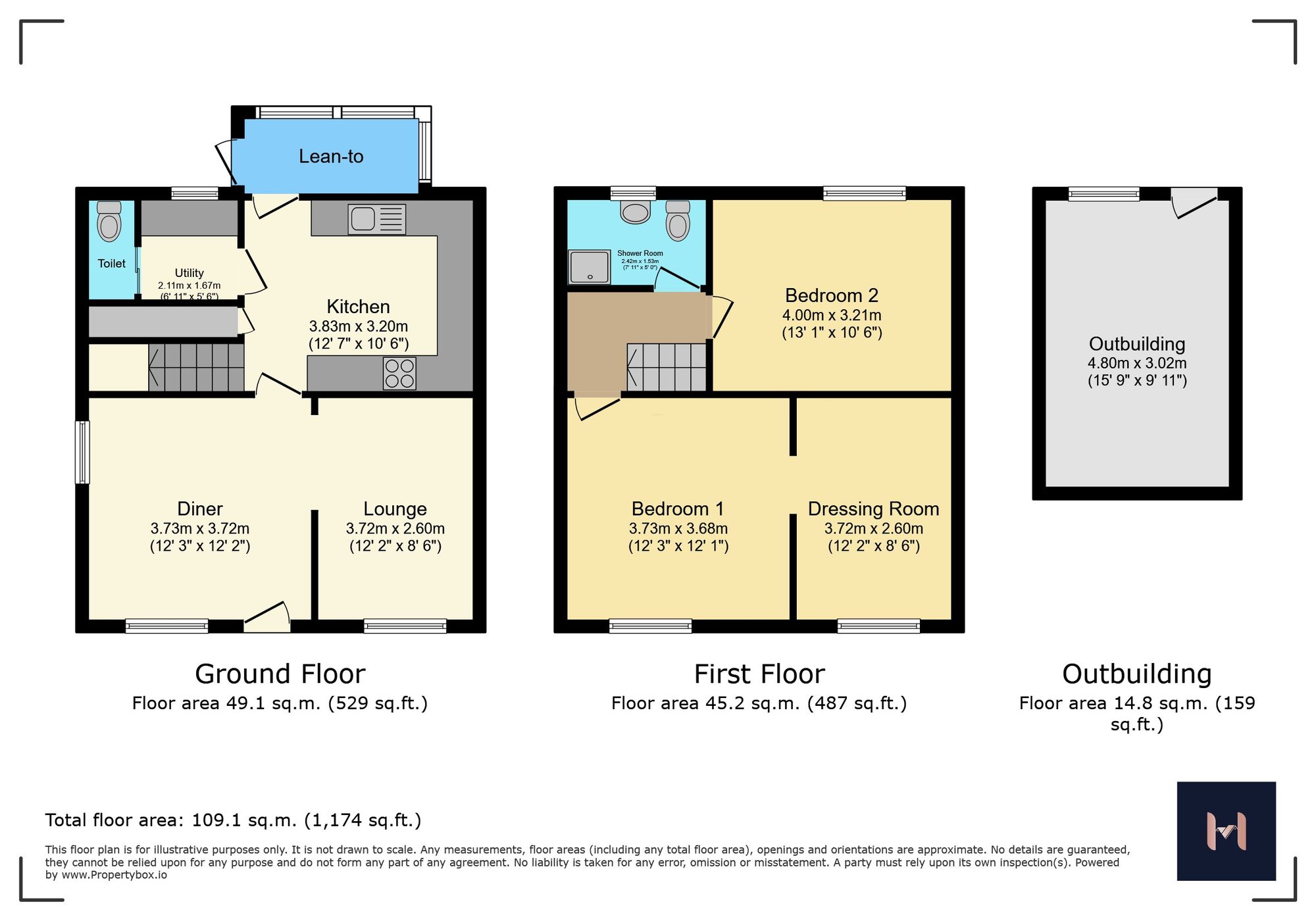 76 Main Street, Leicester floorplan