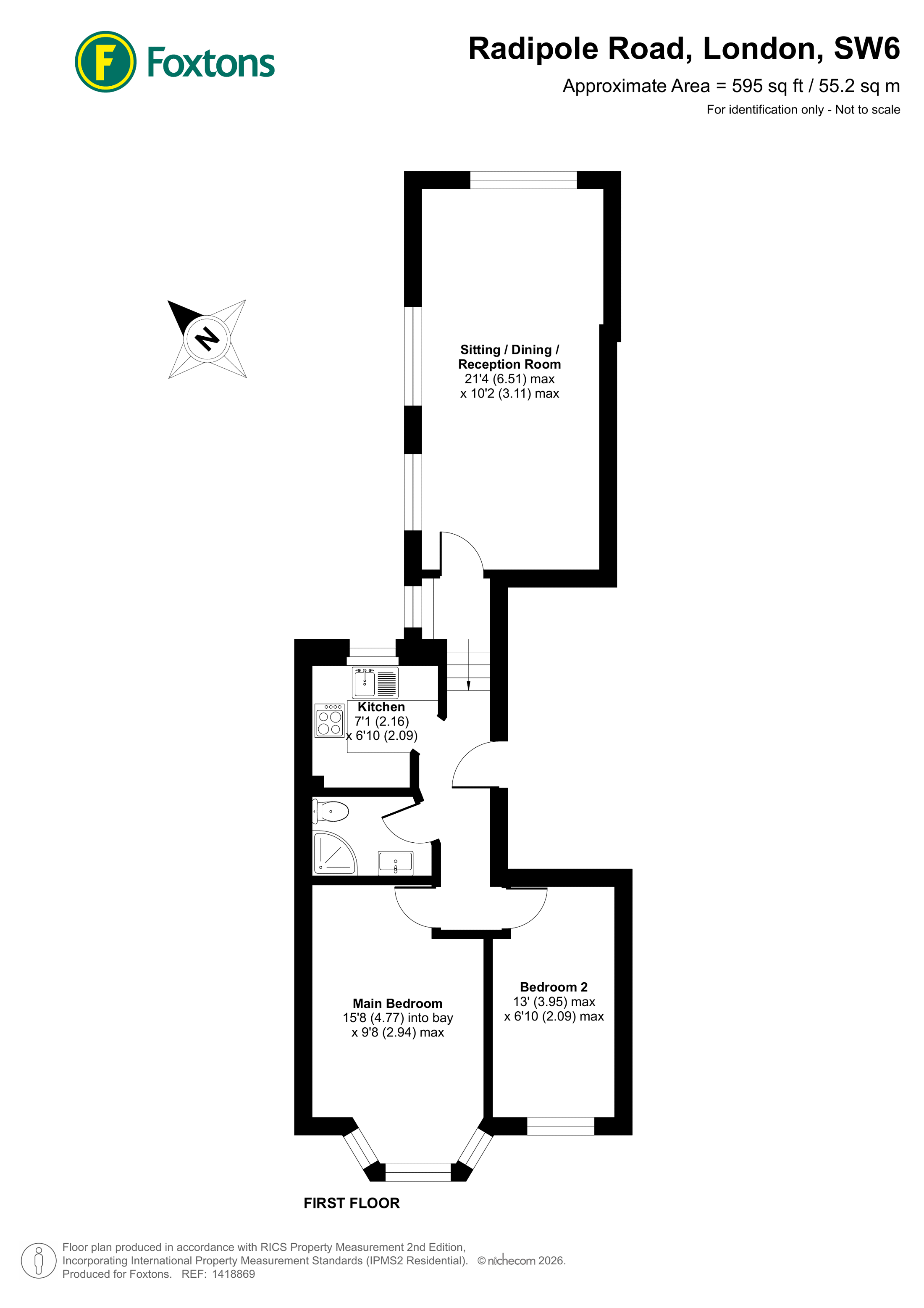 Radipole Road, Parsons Green floorplan