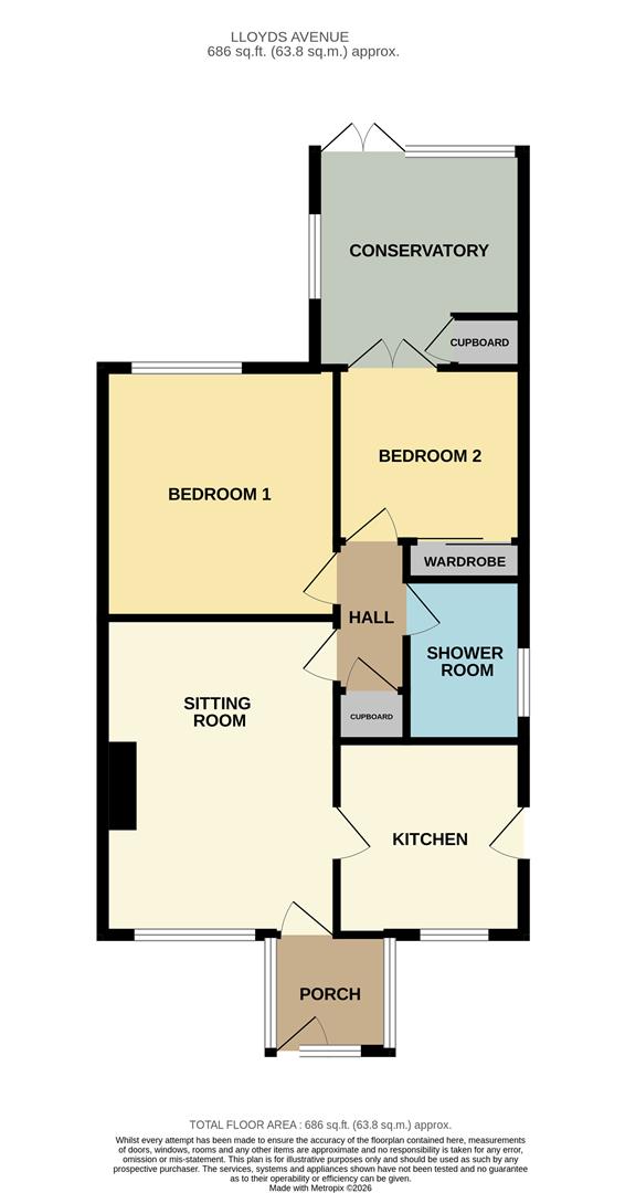 50, Lloyds Avenue, Lowestoft floorplan