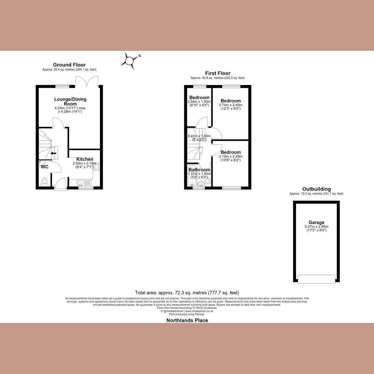 1, Northlands Place, Basildon floorplan