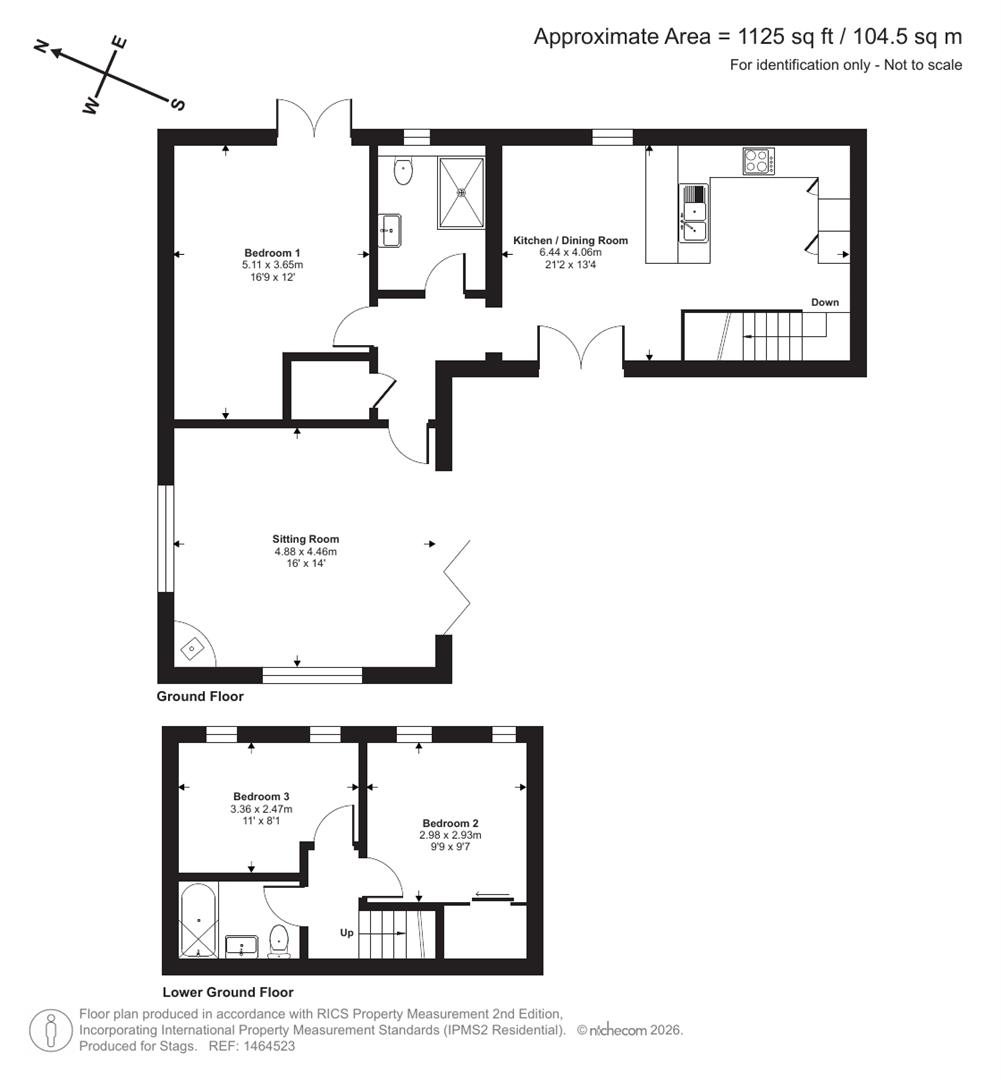 Holiday Cottage, Crockers Lane, Barnstaple floorplan