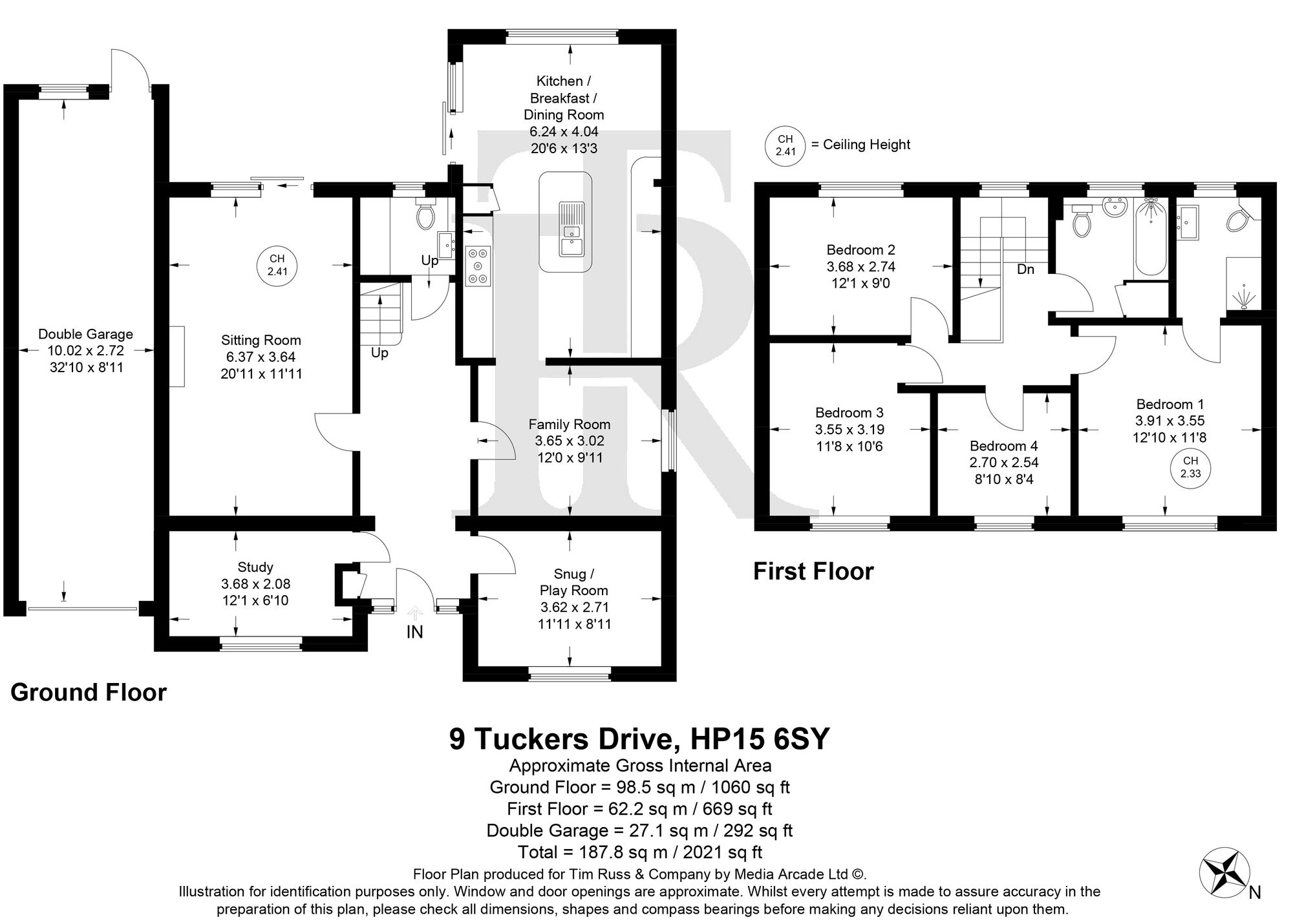 9 Tuckers Drive, High Wycombe floorplan