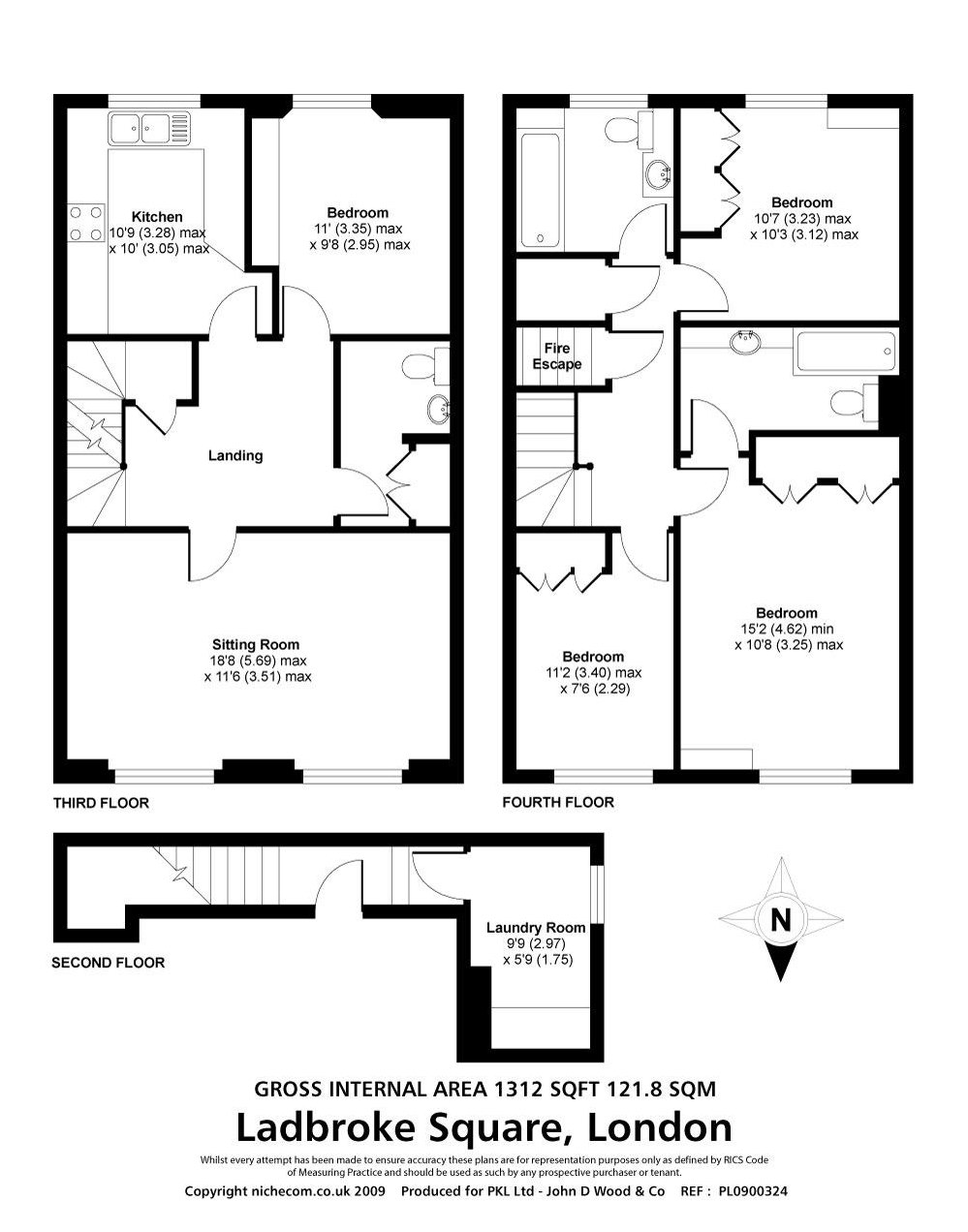 3 Bedrooms Flat to rent in Ladbroke Square, London W11