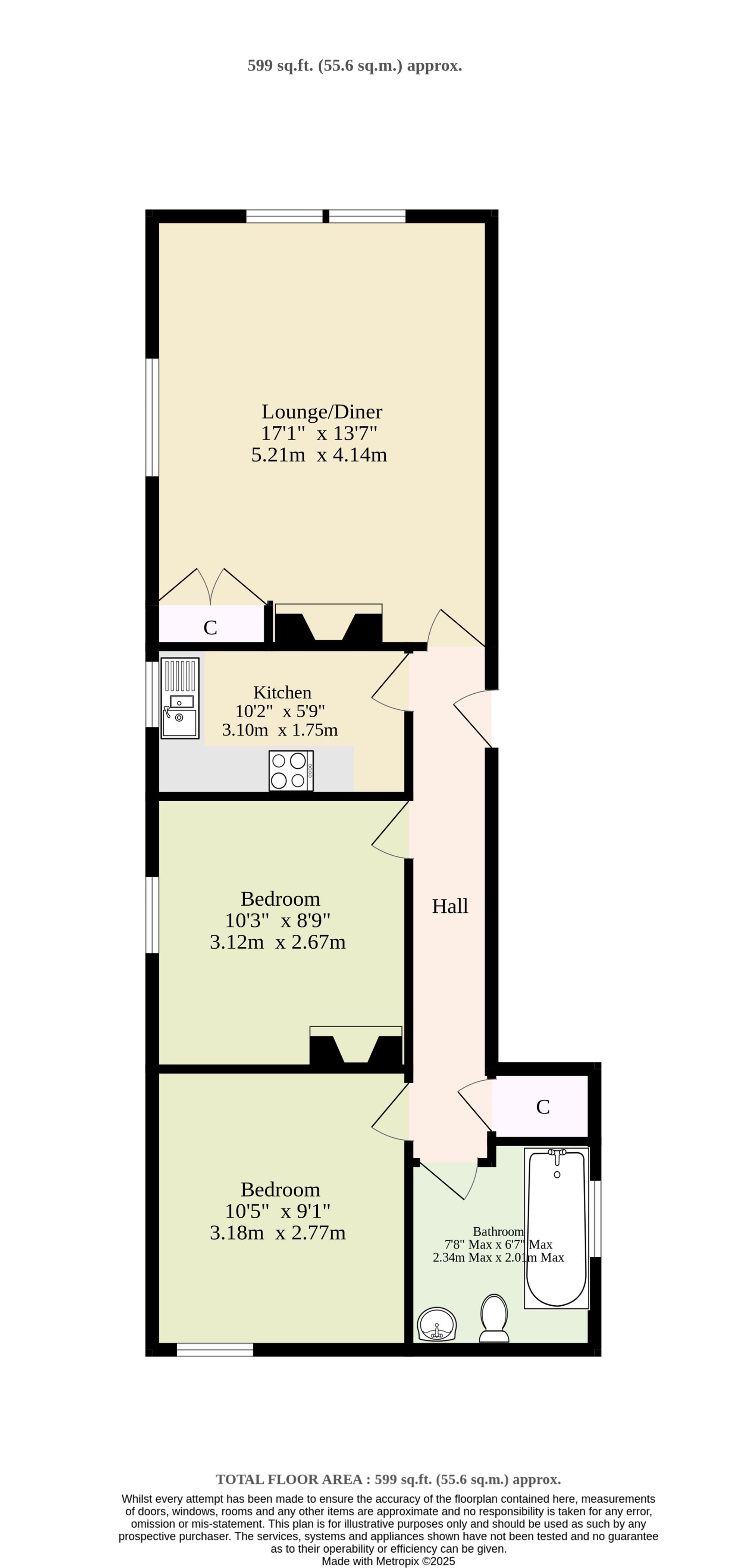 5d Unthank Road, Norwich floorplan
