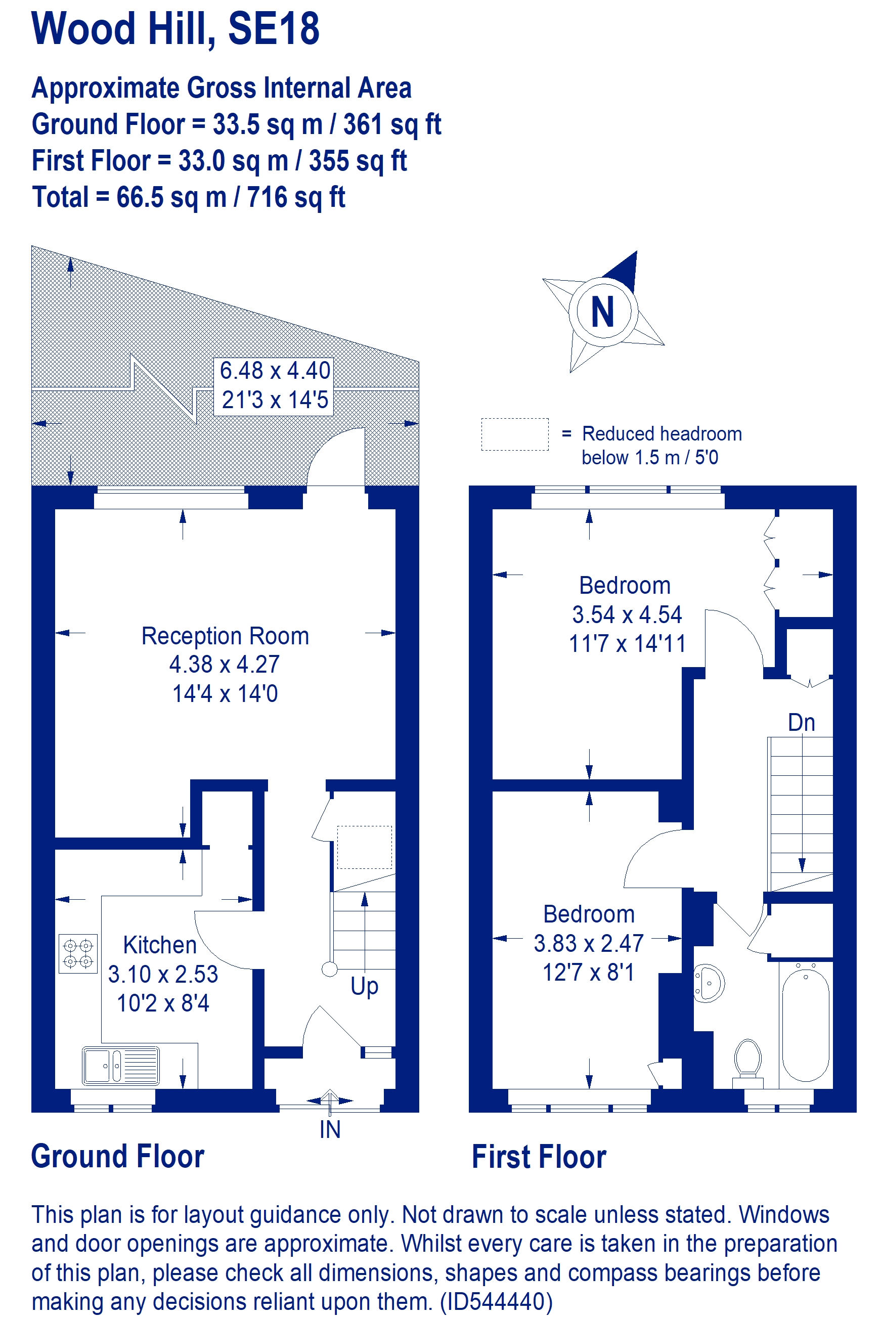 2 Bedrooms Flat for sale in Woodhill, London SE18