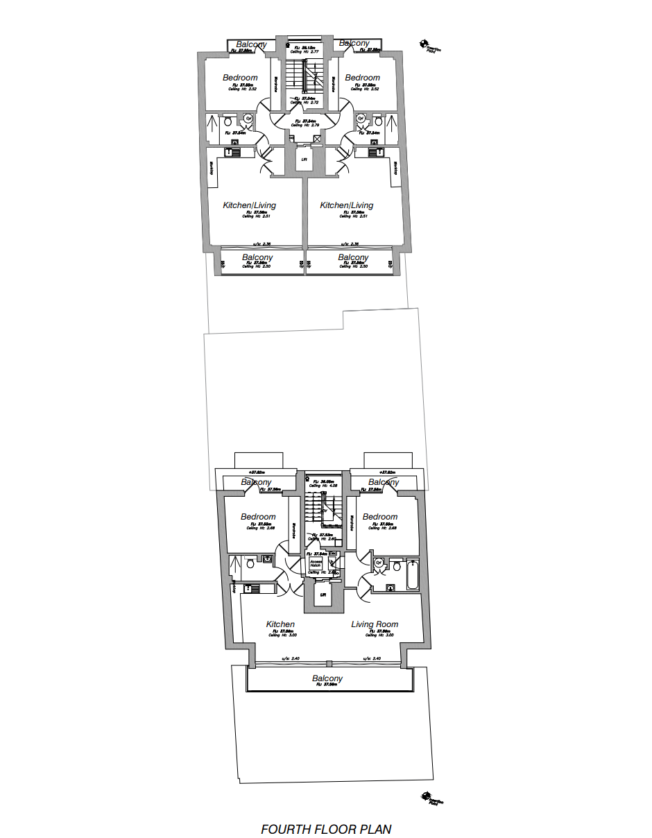 134-136, LONDON floorplan