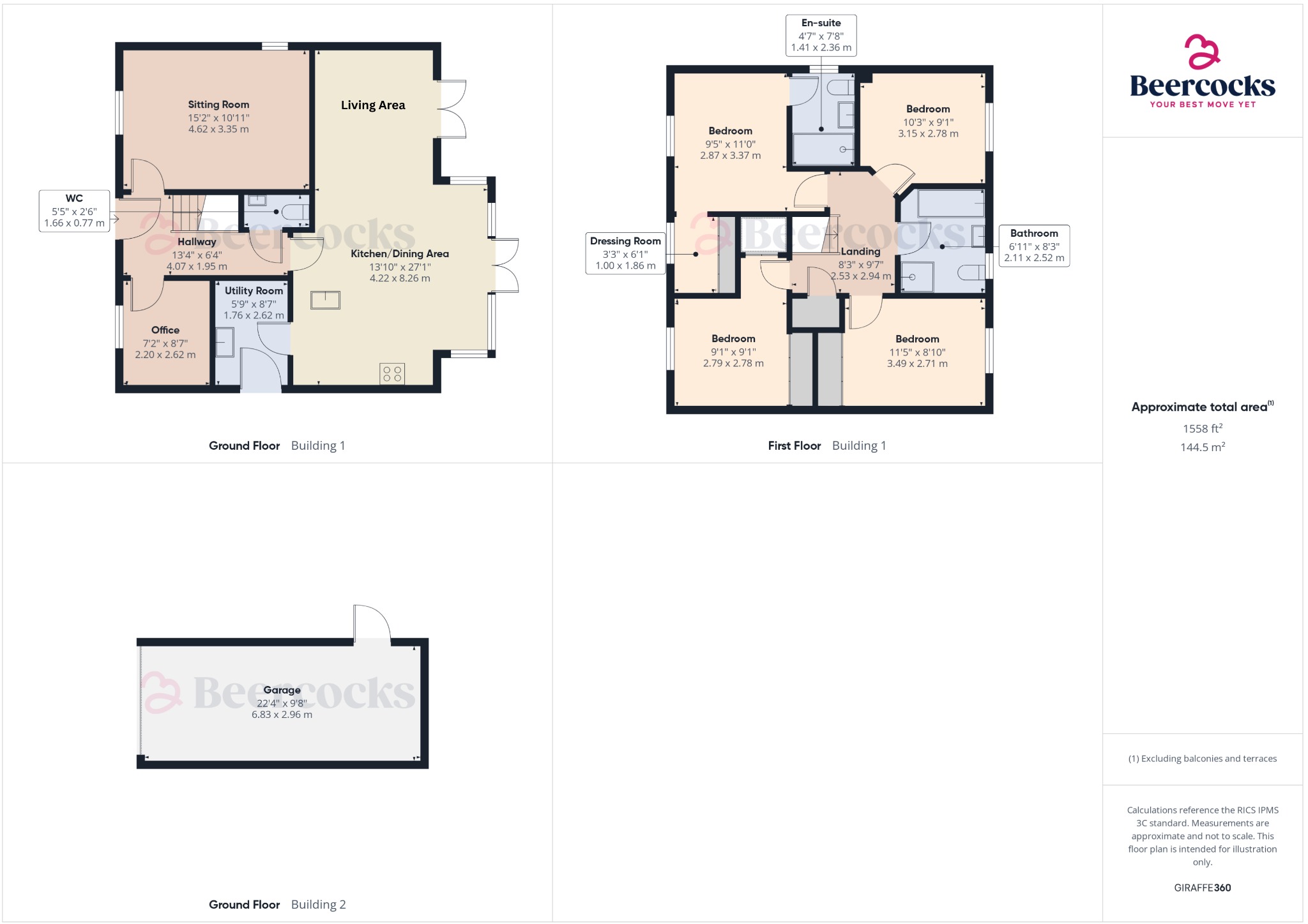 3 Medley Close, Leven, East Riding Of Yorkshire floorplan