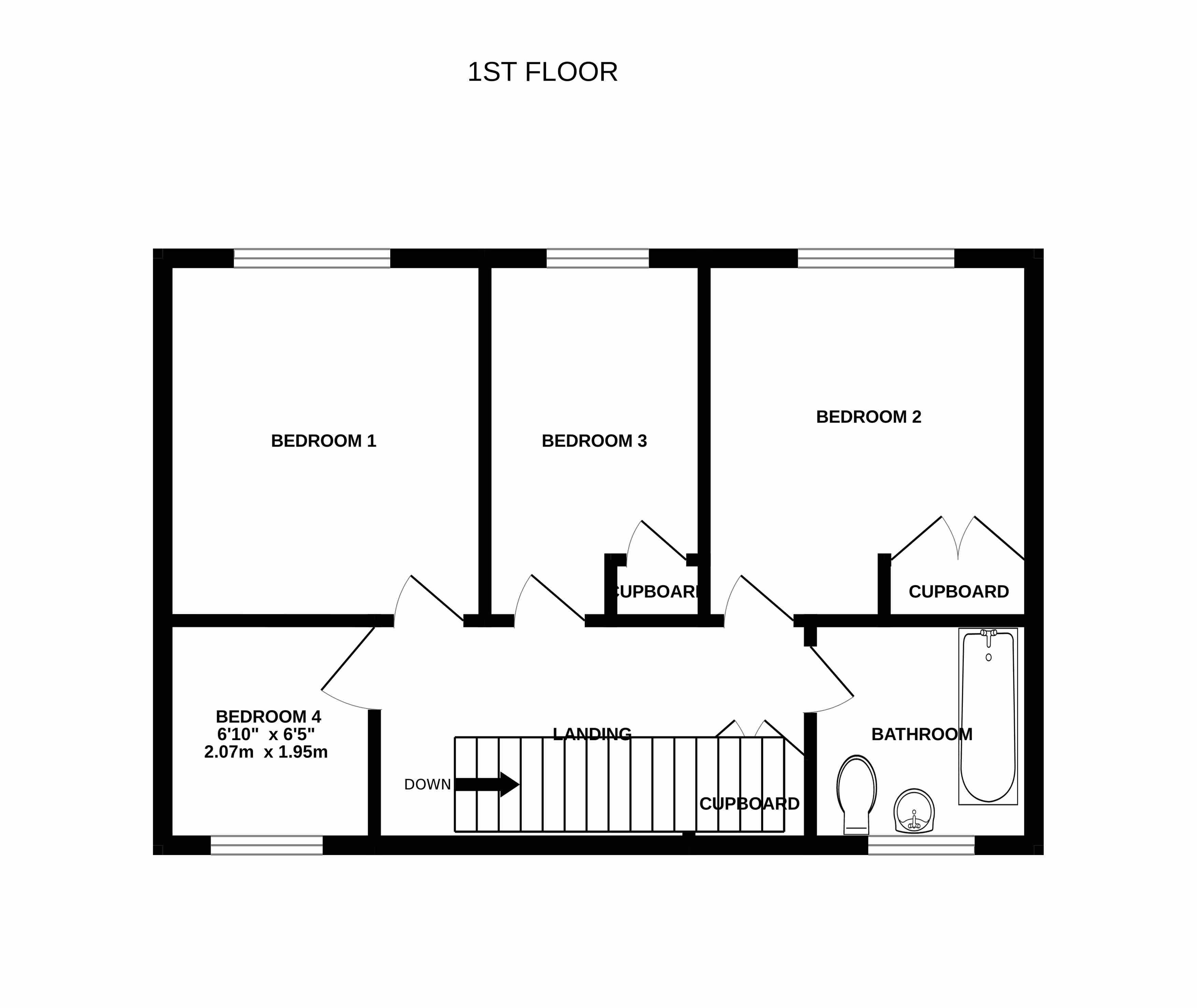 Honey Close, Norwich floorplan