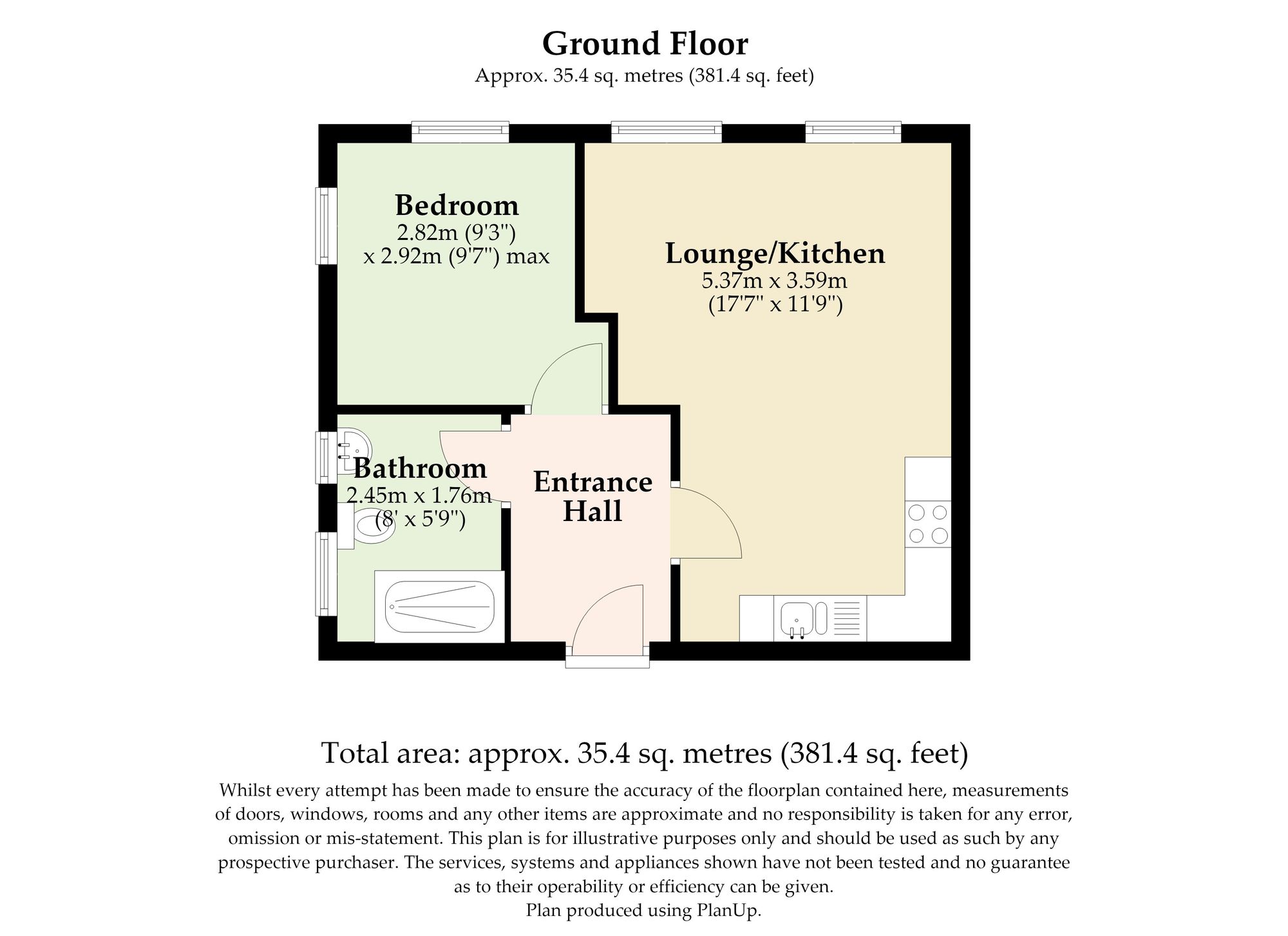 Flat 9 Trafalgar Court, 42 Cromer Road, Norwich floorplan