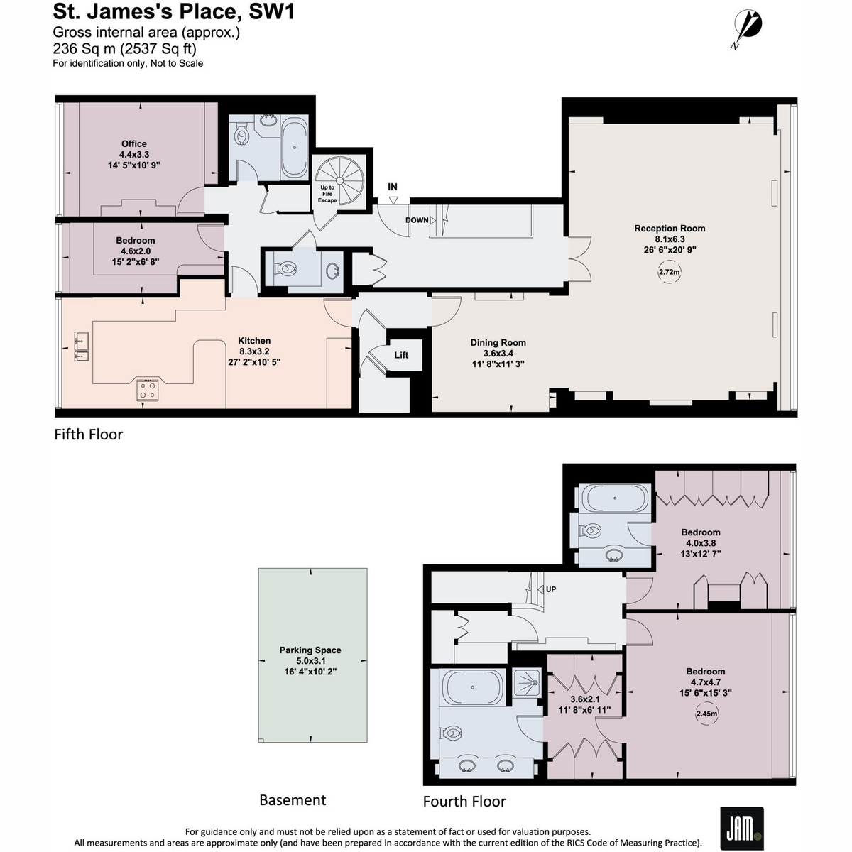 St James's Place, London floorplan