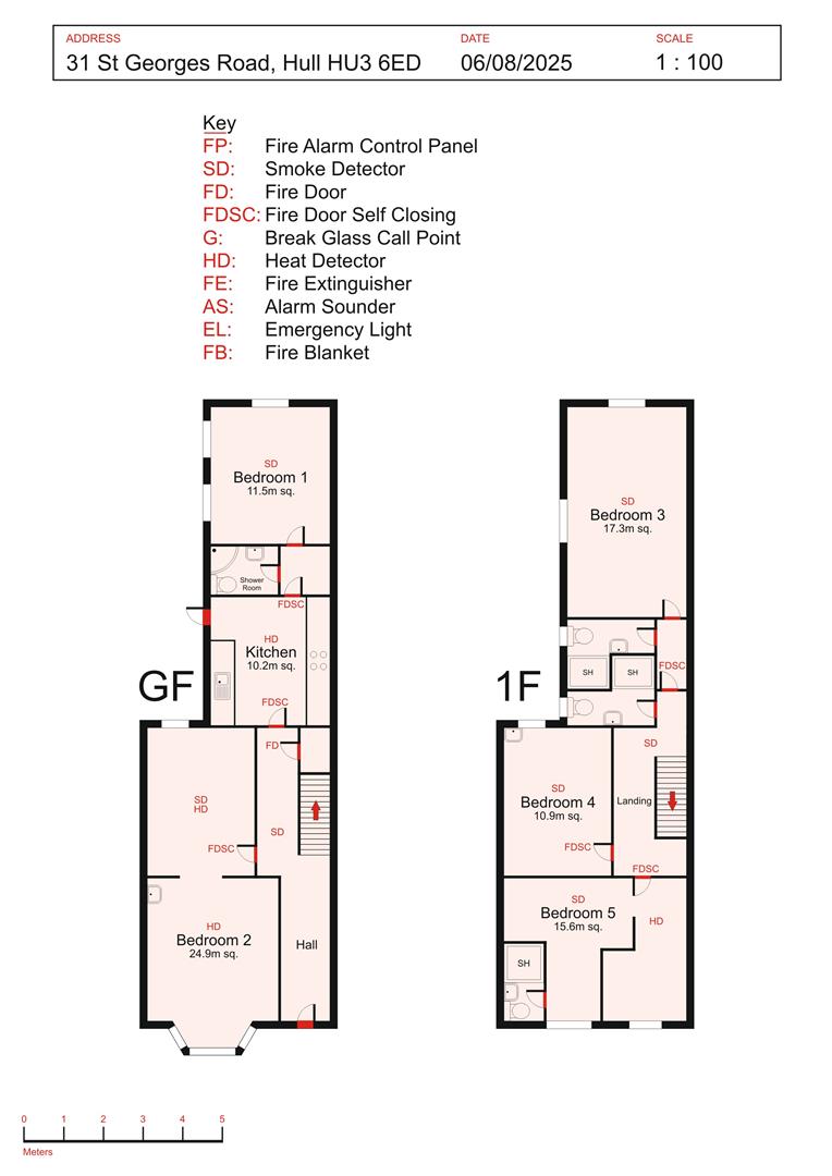 31, St. Georges Road, Hull floorplan